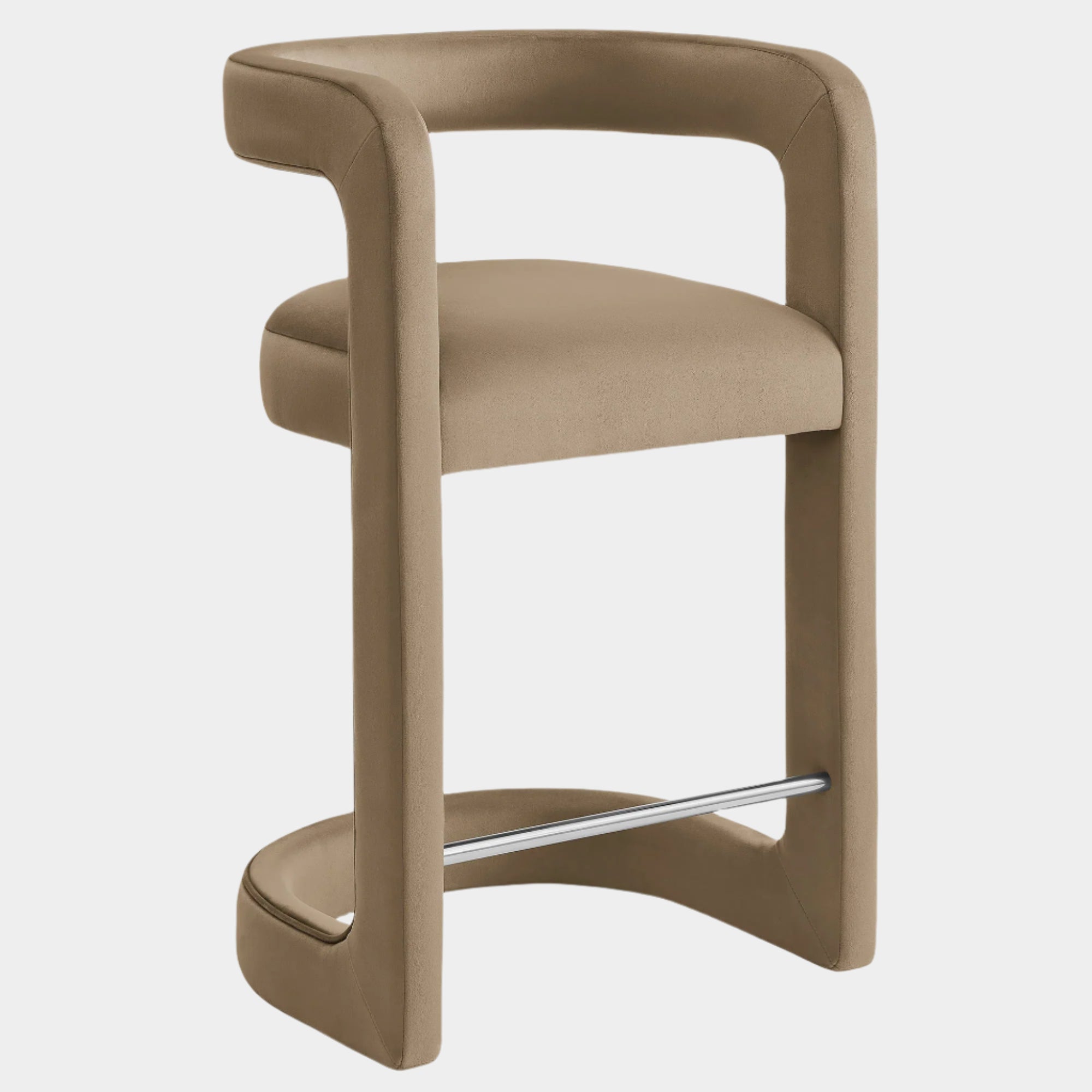 Winslow Performance Velvet Counter Stool