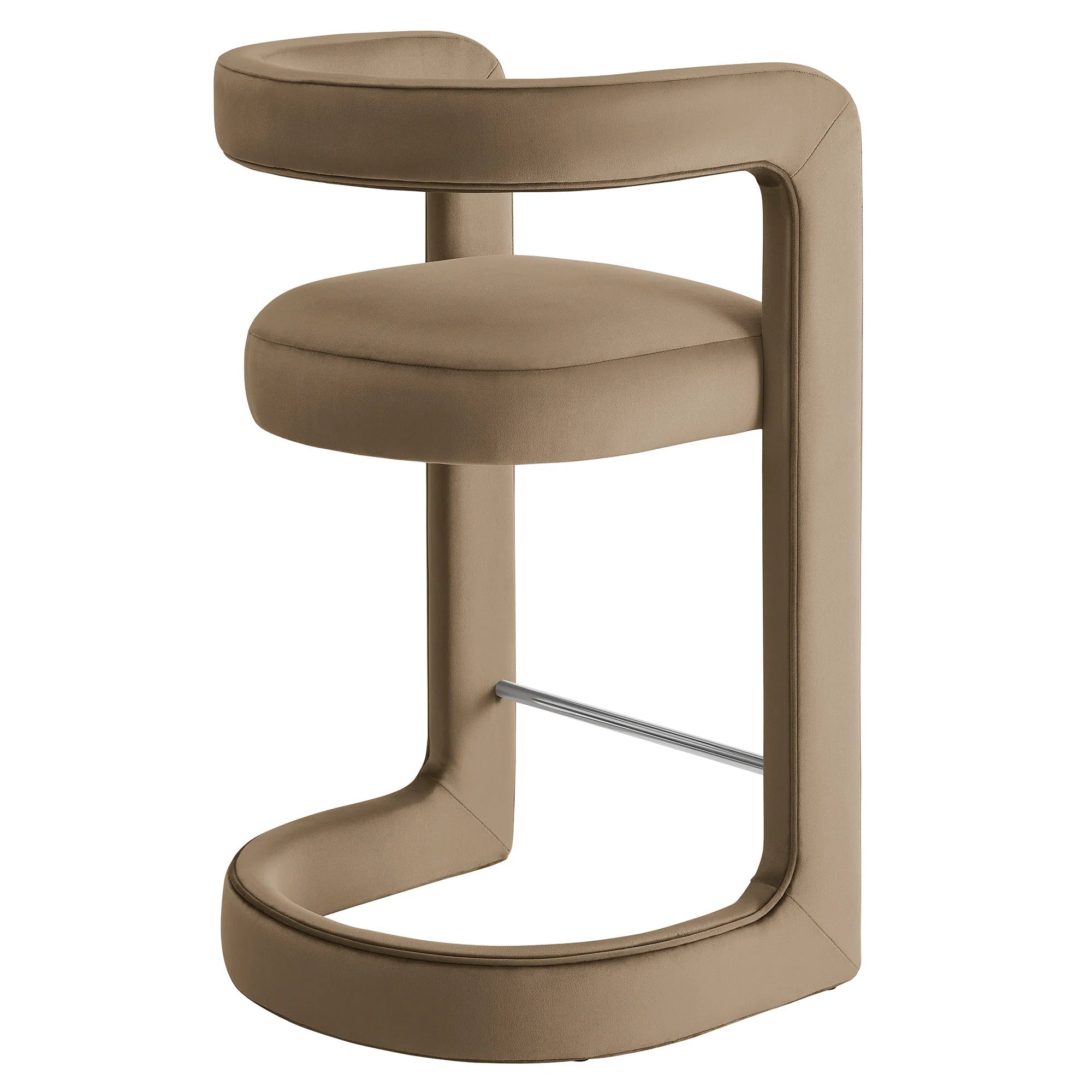 Winslow Performance Velvet Counter Stool