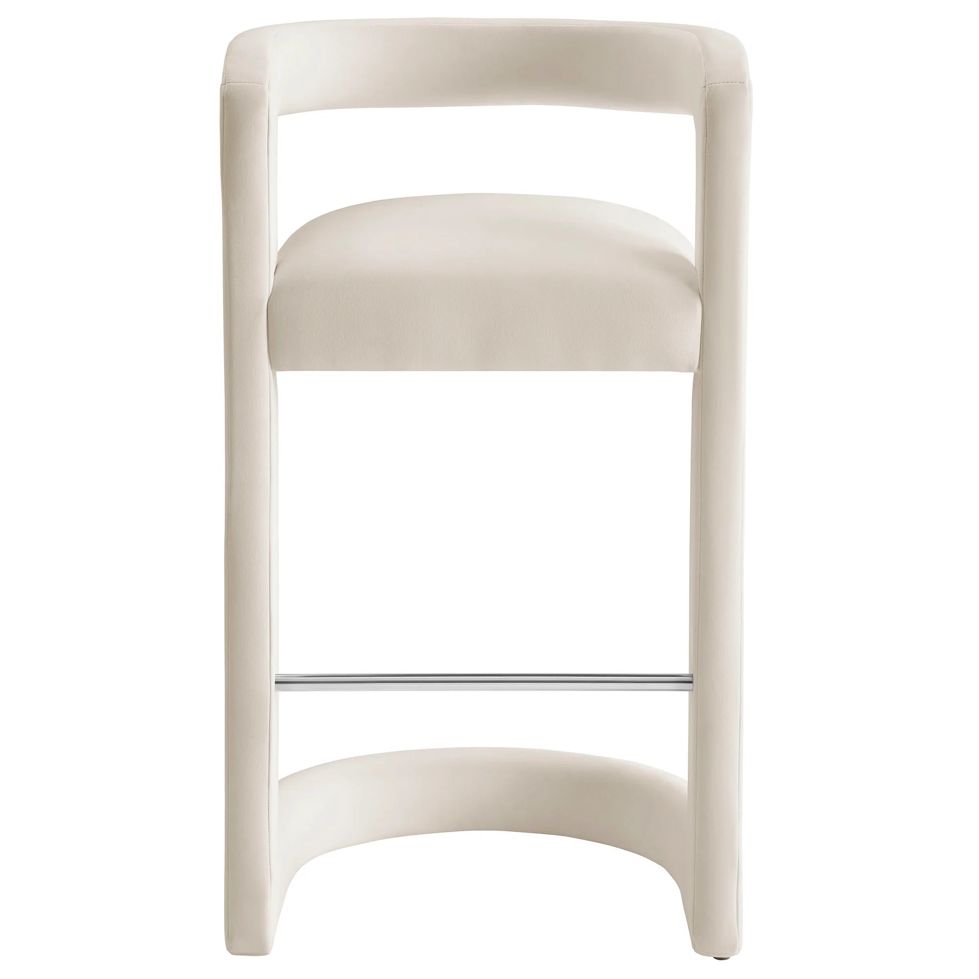 Winslow Performance Velvet Bar Stool