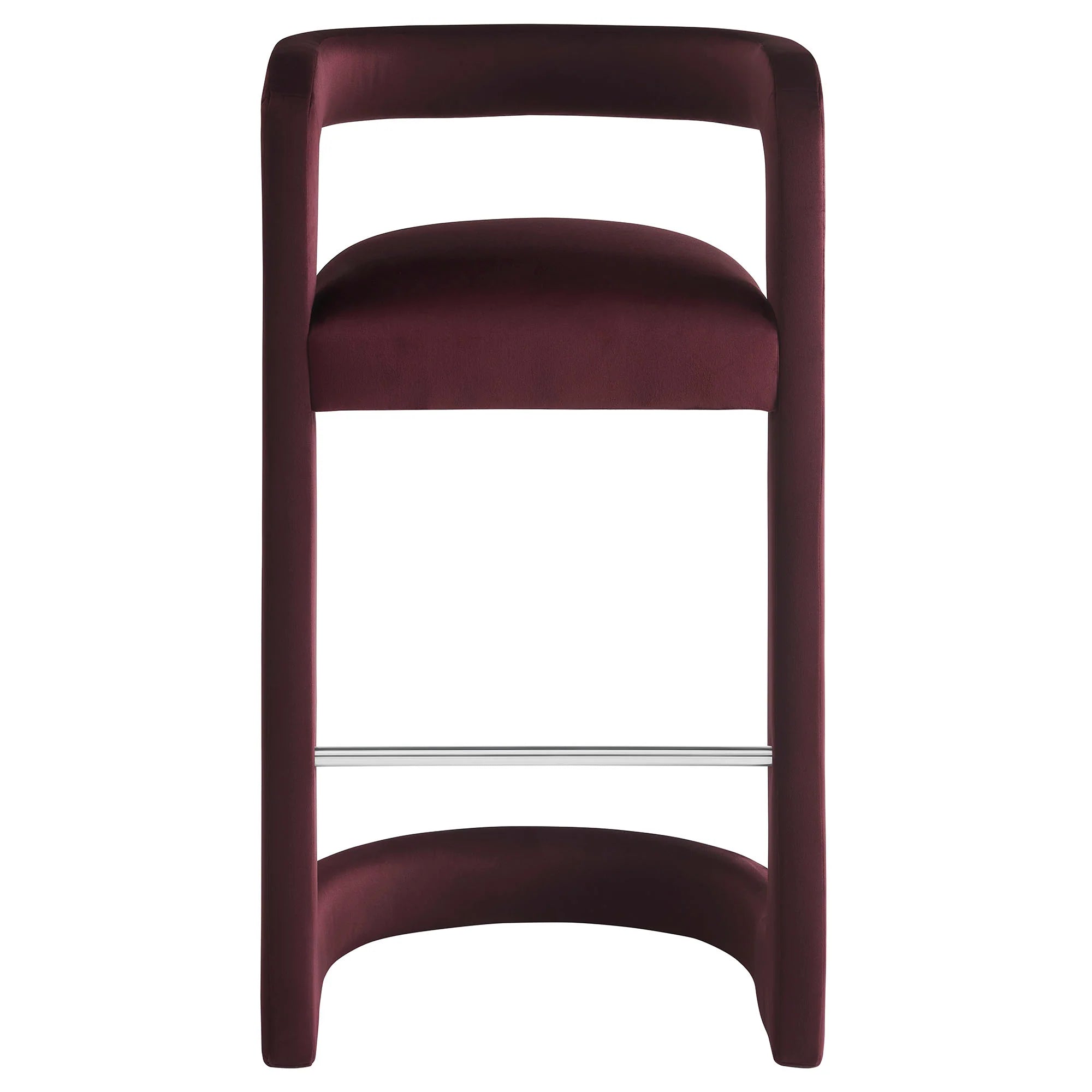 Winslow Performance Velvet Bar Stool