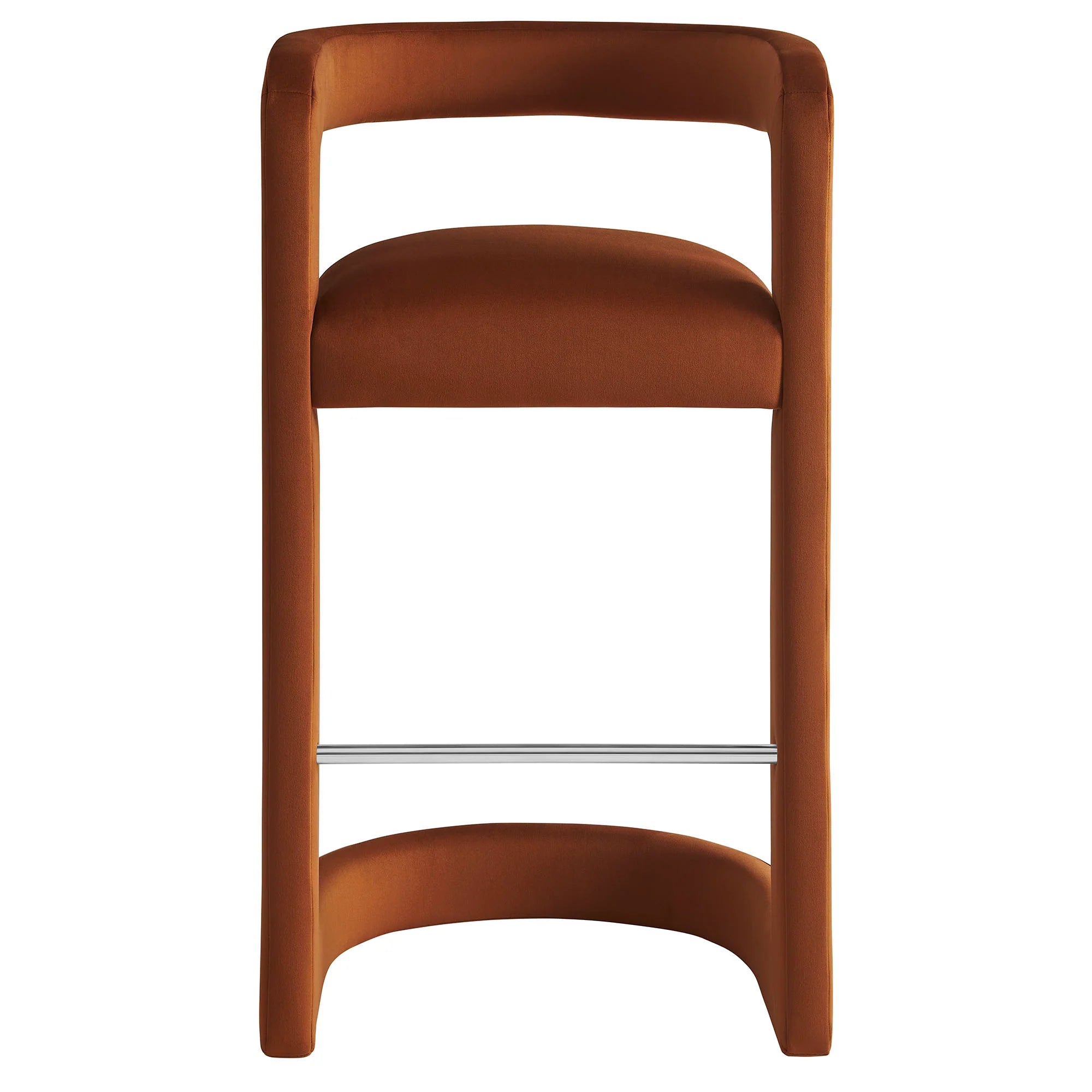 Winslow Performance Velvet Bar Stool