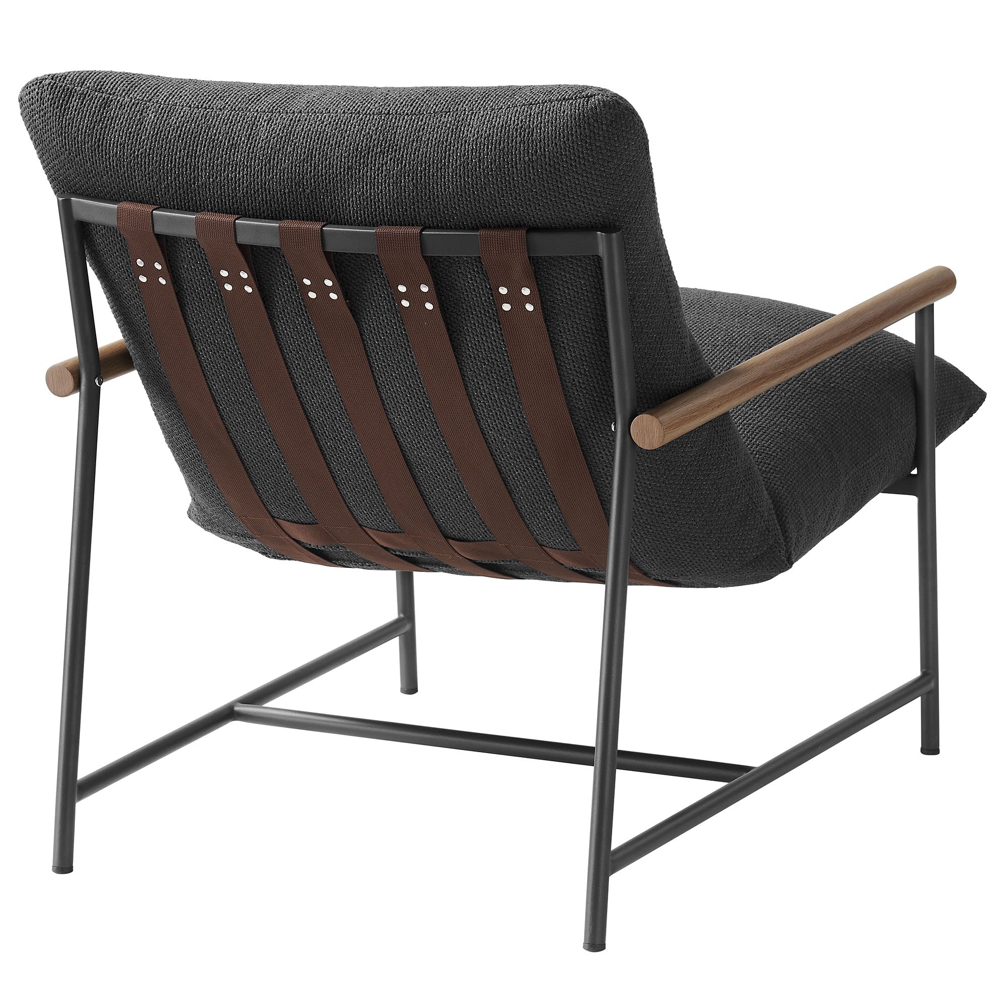 Raya Outdoor Patio Boucle Sling Lounge Chair