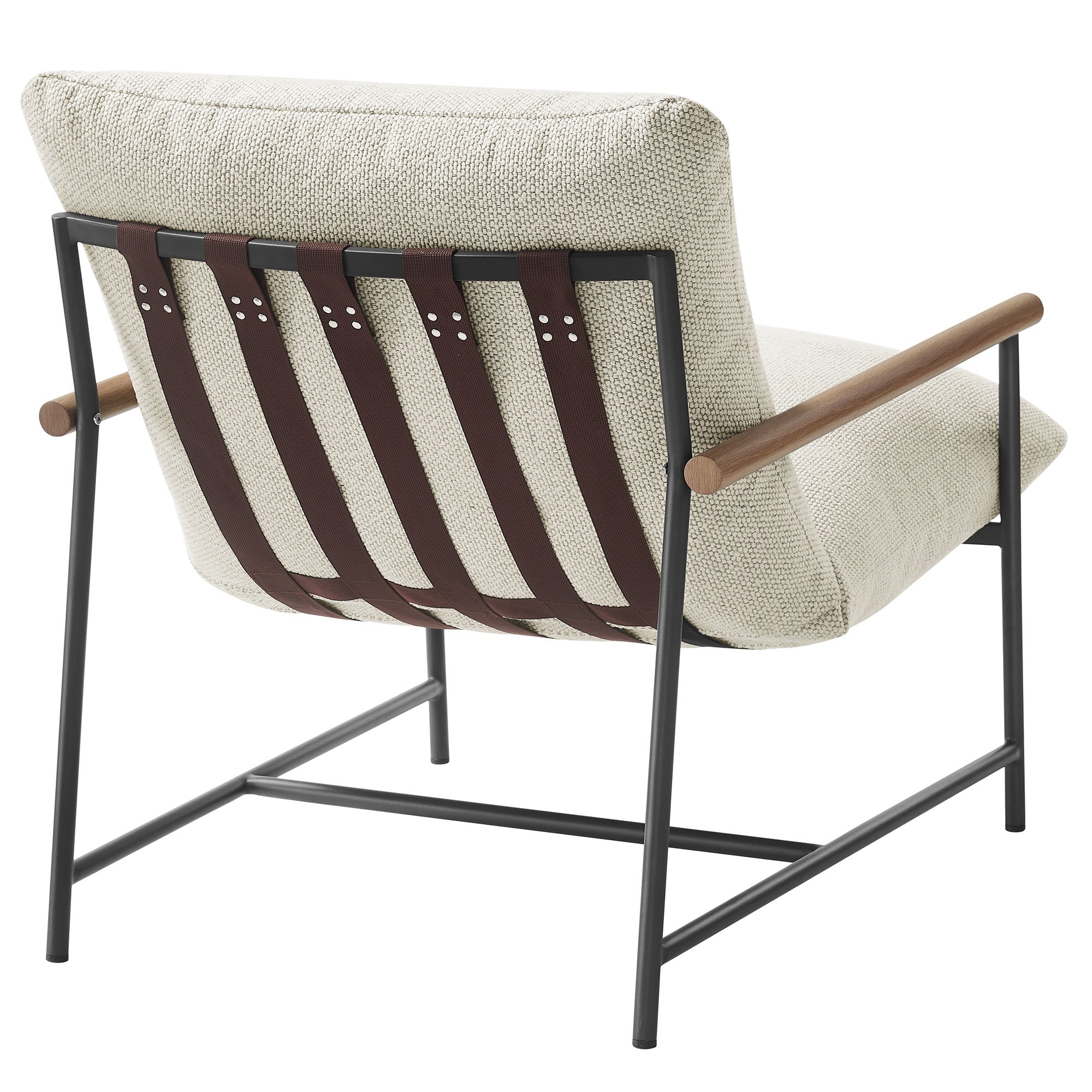 Raya Outdoor Patio Boucle Sling Lounge Chair