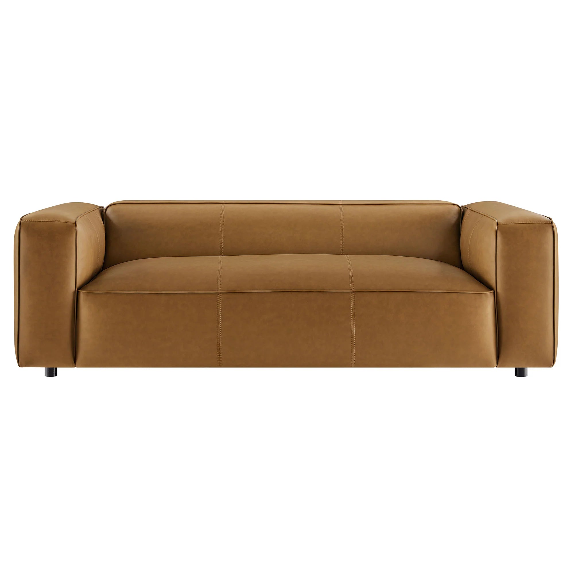 Auren Upholstered Vegan Leather Sofa