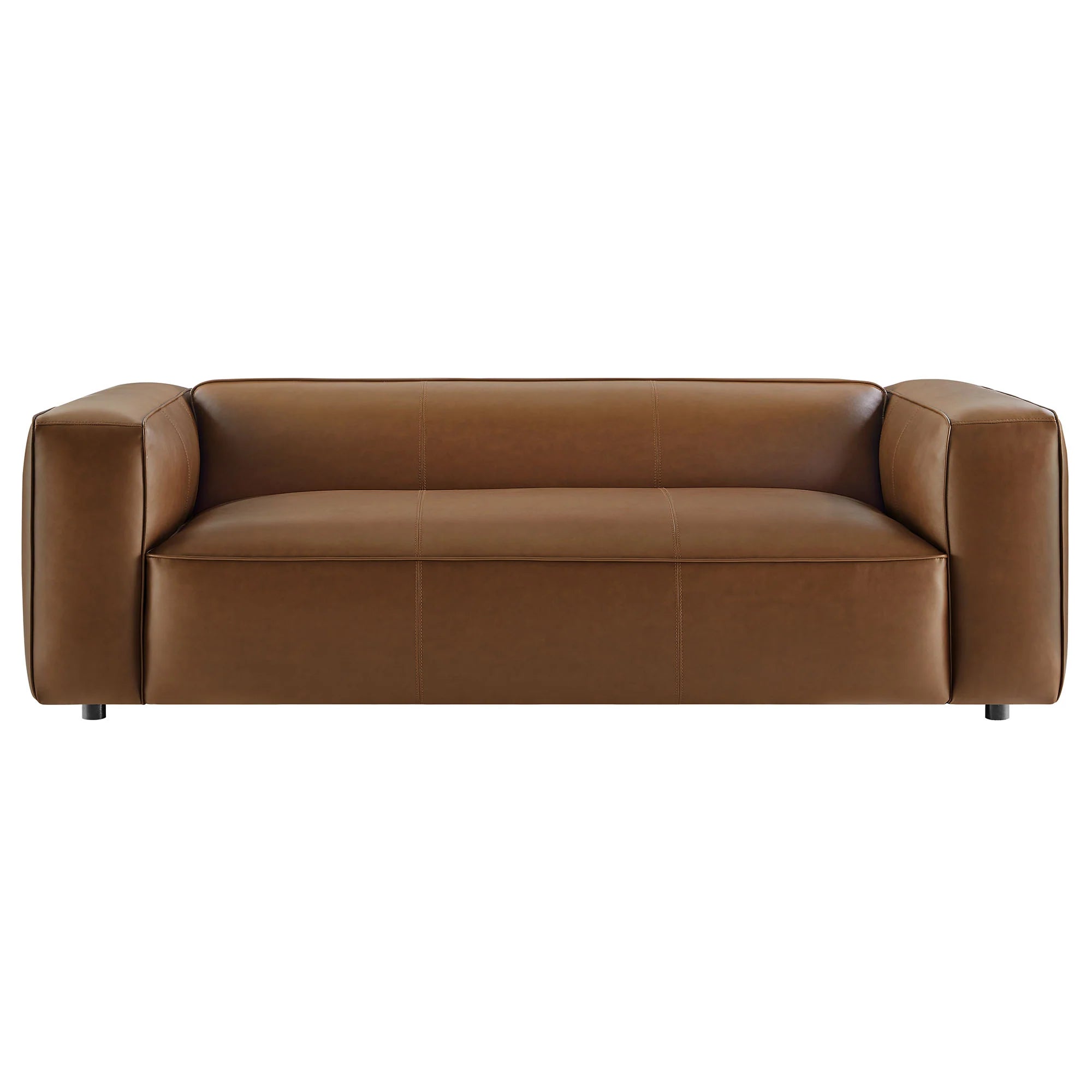 Auren Upholstered Vegan Leather Sofa