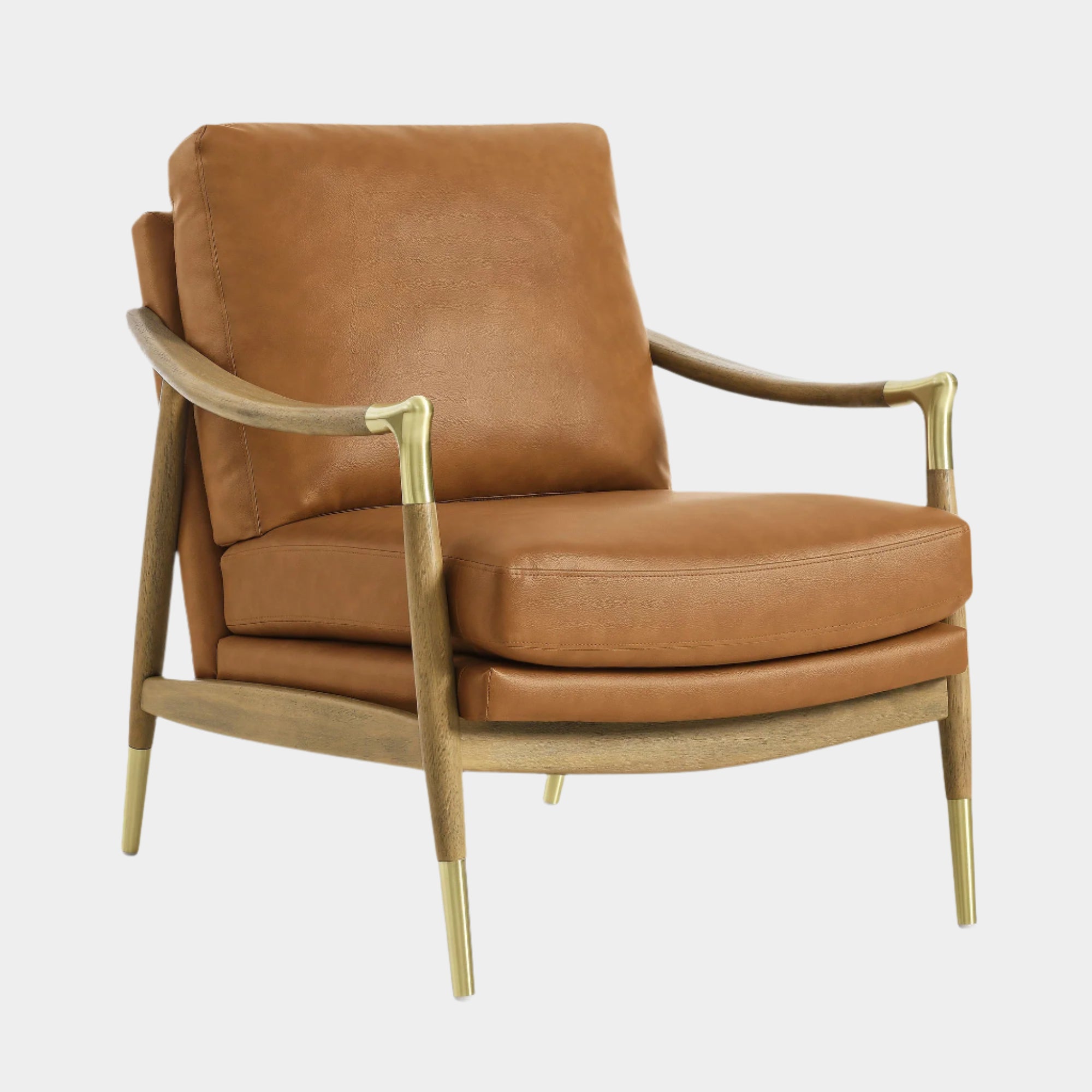 Langford Performance Velvet Accent Armchair