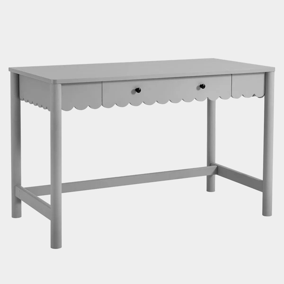 Emmeline 1-Drawer Scallop Writing Desk