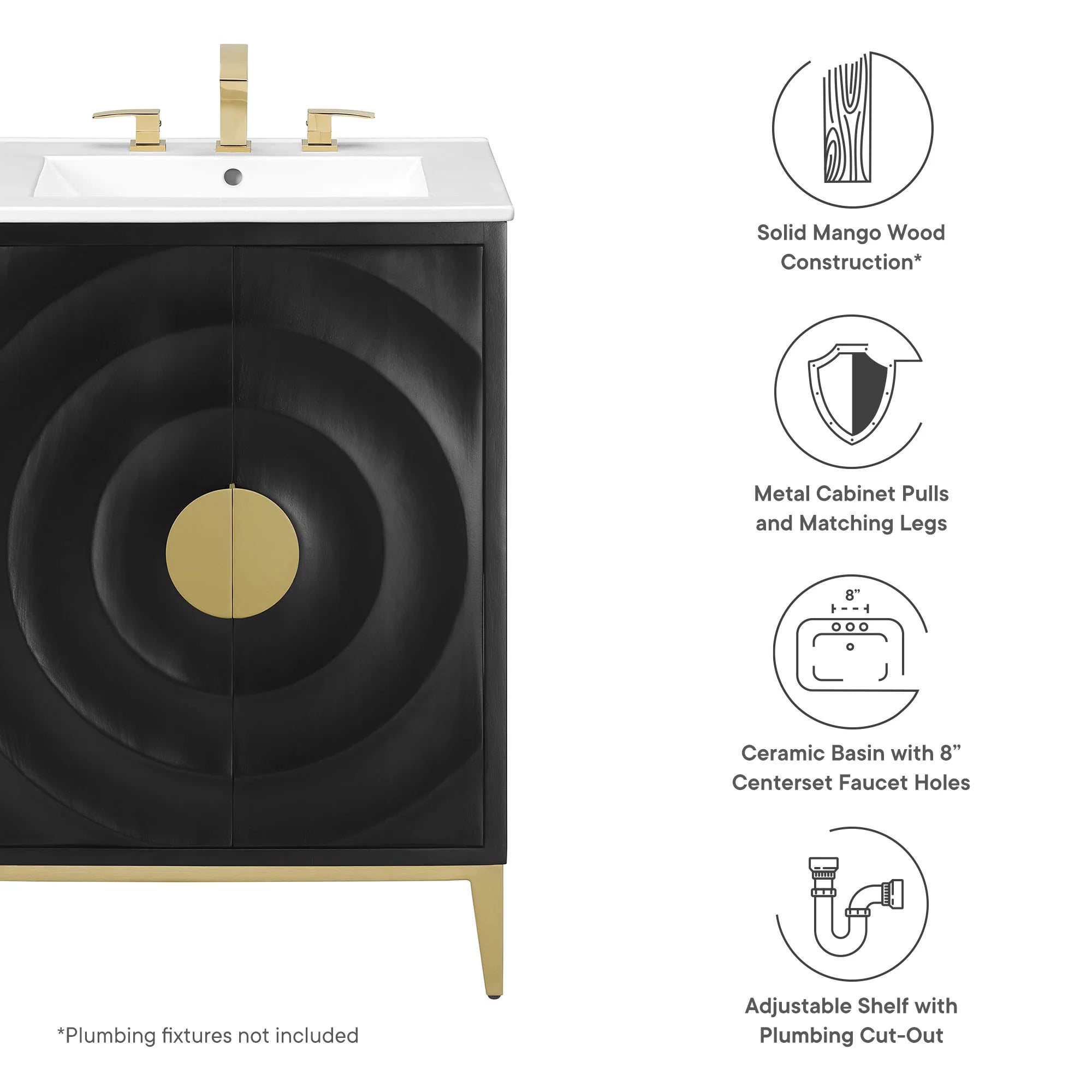 Beau Bathroom Vanity Cabinet