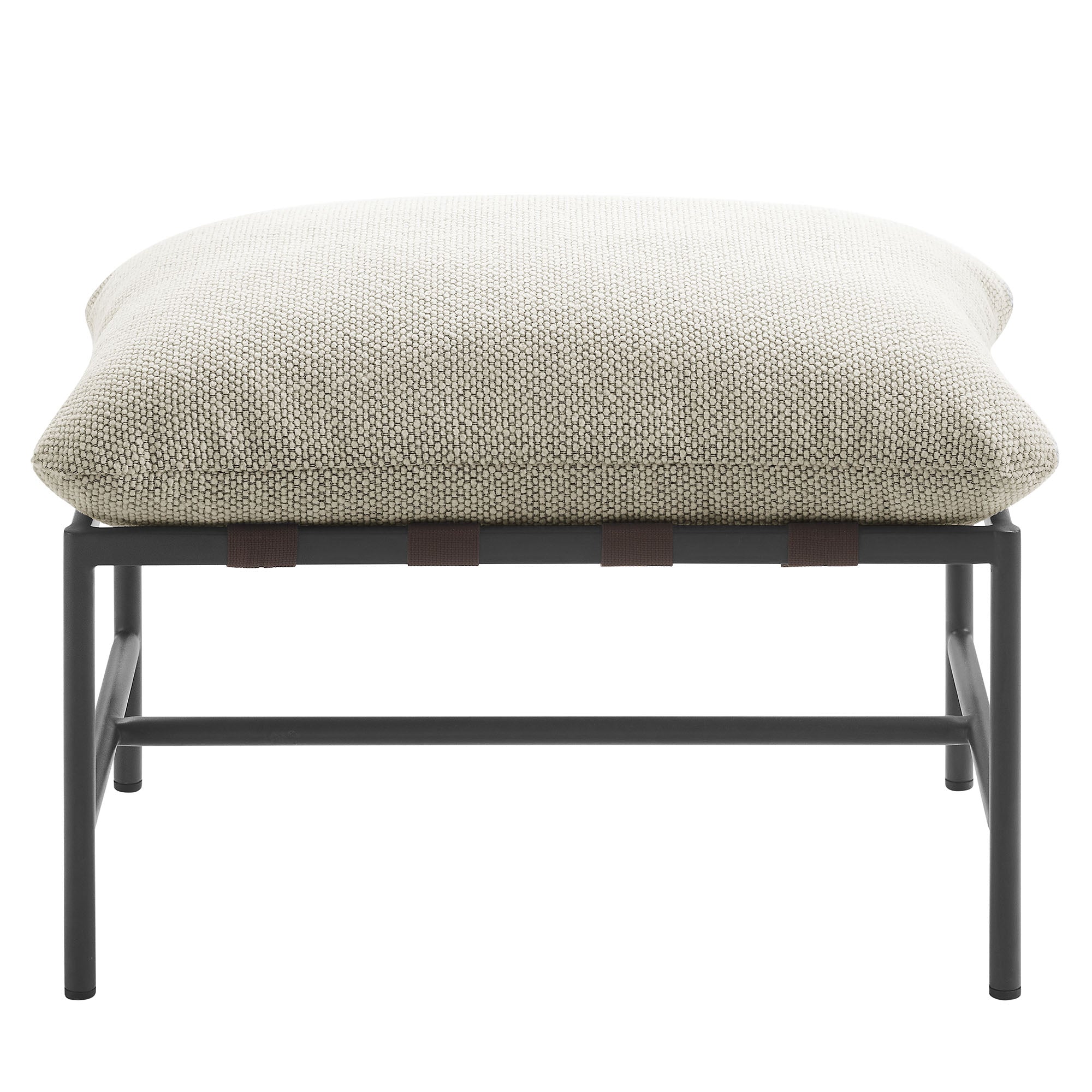 Raya Outdoor Patio Boucle Ottoman