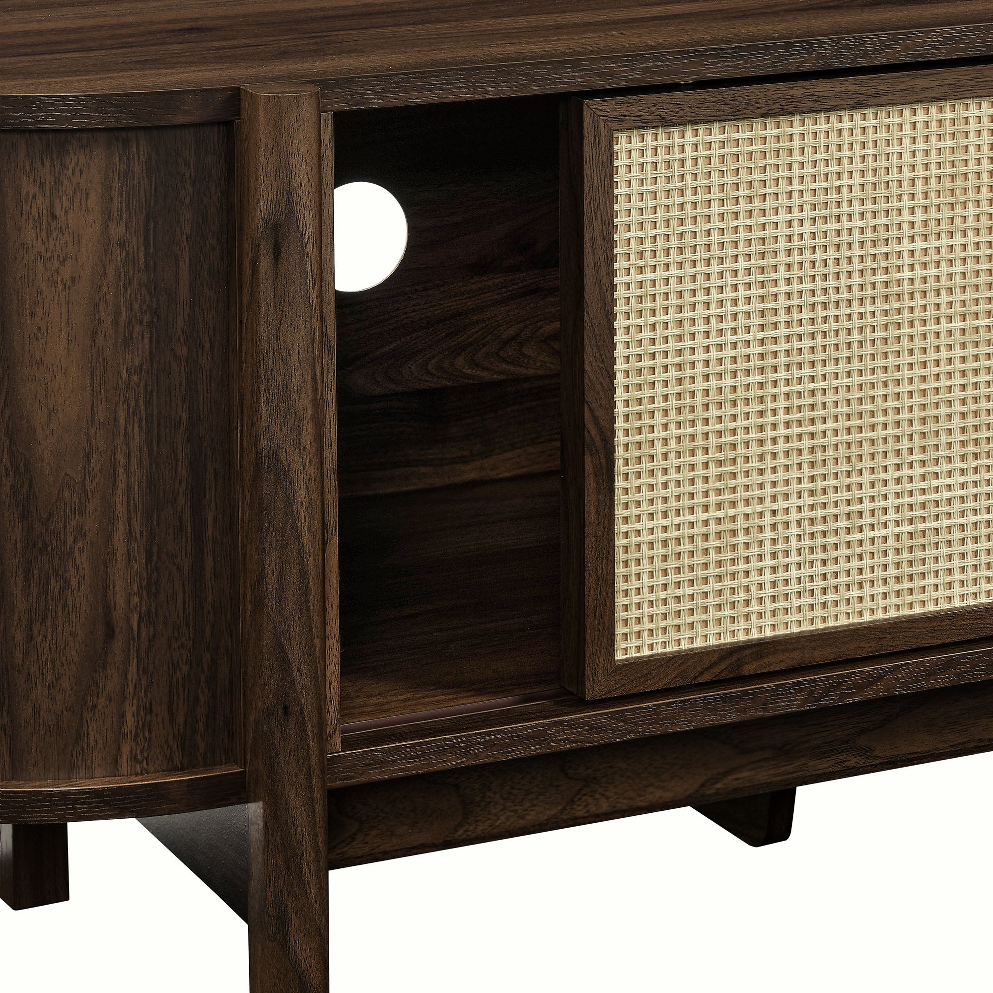 Reid 61" TV Stand in Walnut