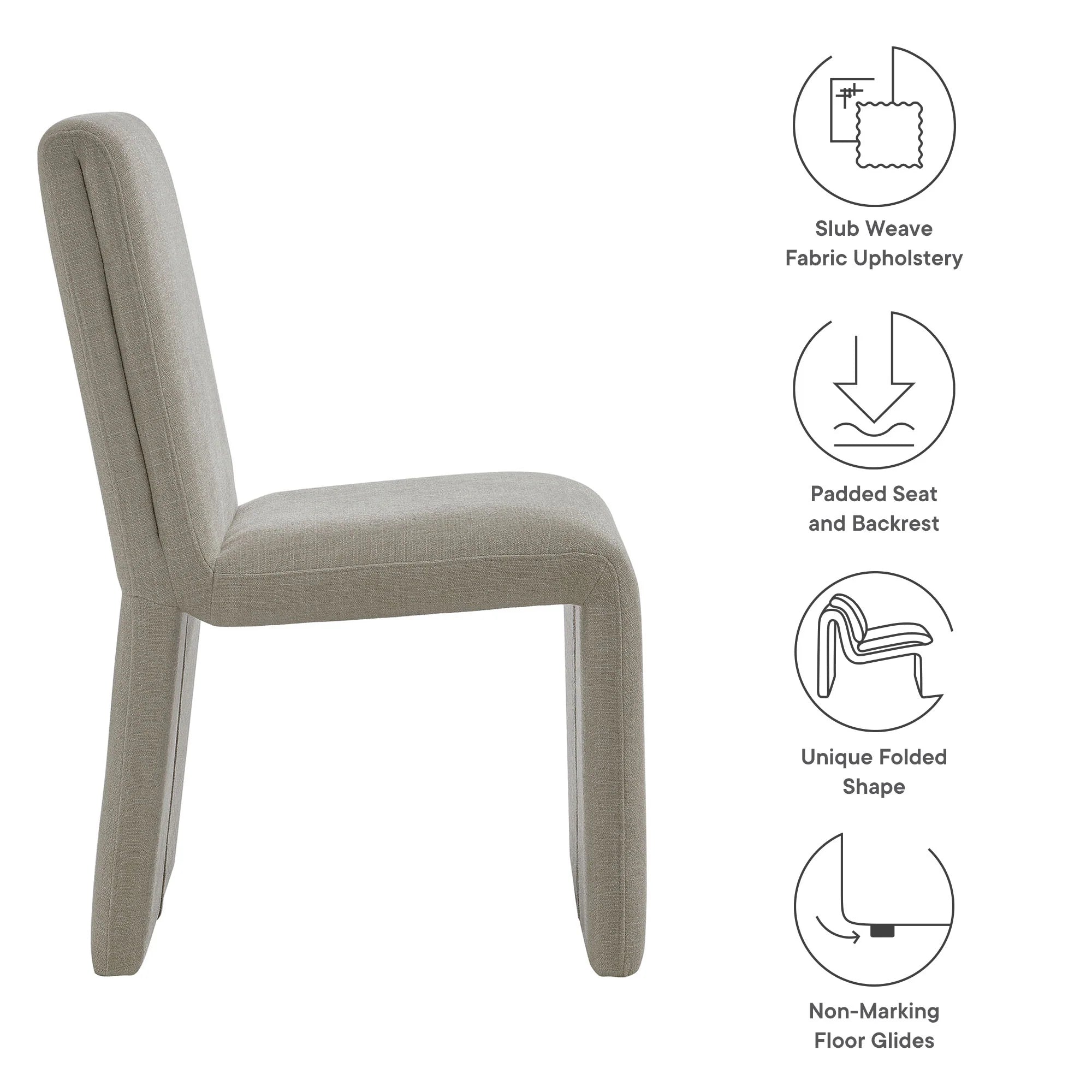 Emory Fabric Upholstered Dining Side Chair