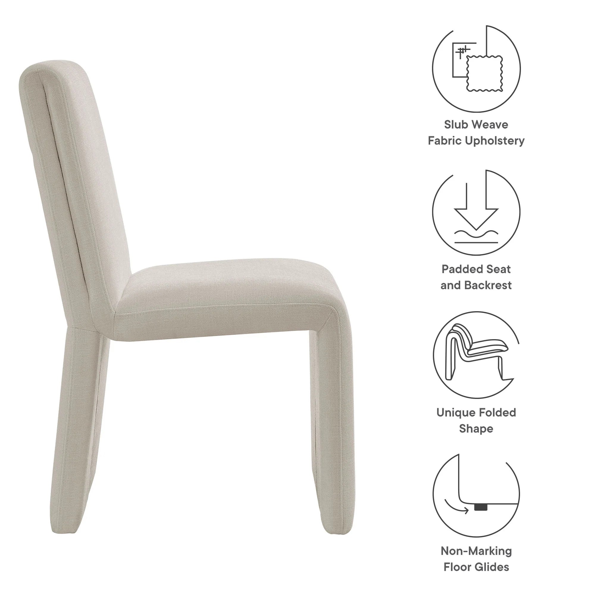 Emory Fabric Upholstered Dining Side Chair