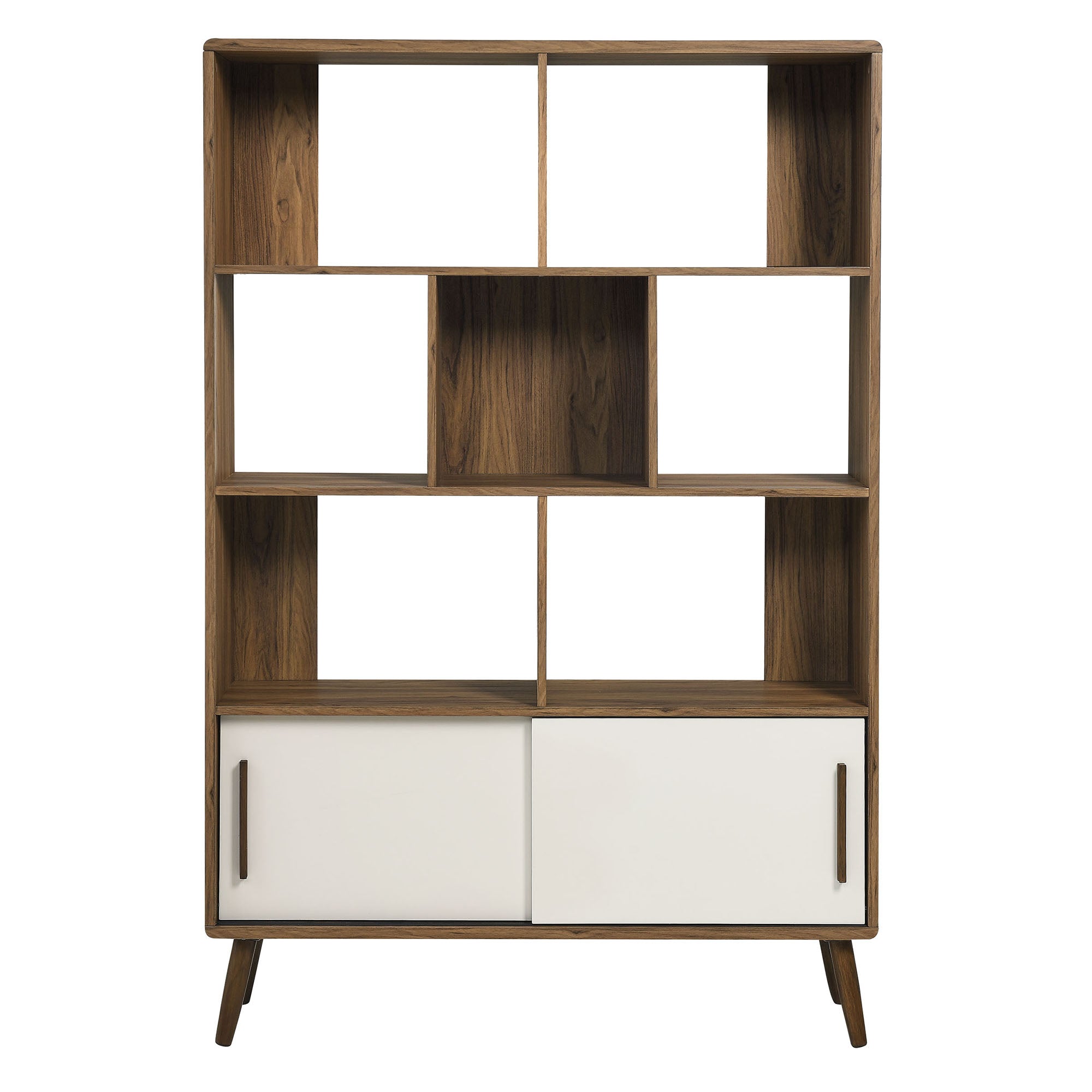 Transmit 45" Bookcase with Sliding Doors