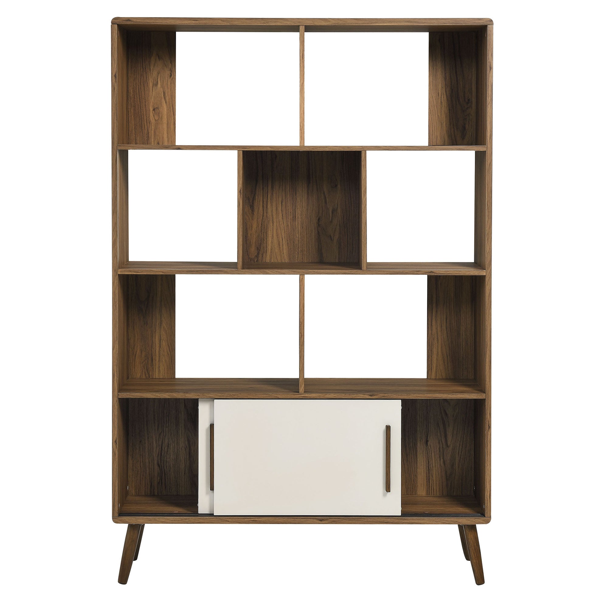 Transmit 45" Bookcase with Sliding Doors