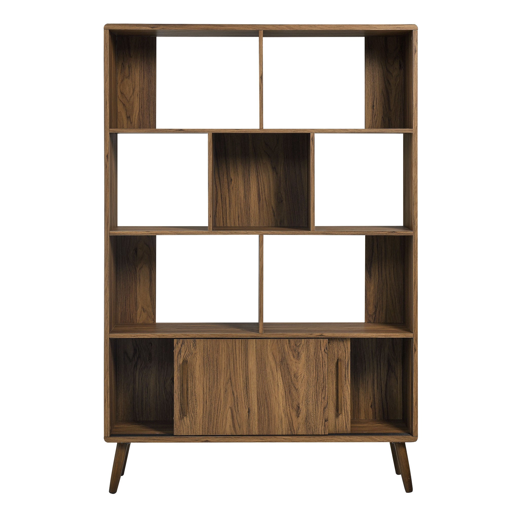 Transmit 45" Bookcase with Sliding Doors