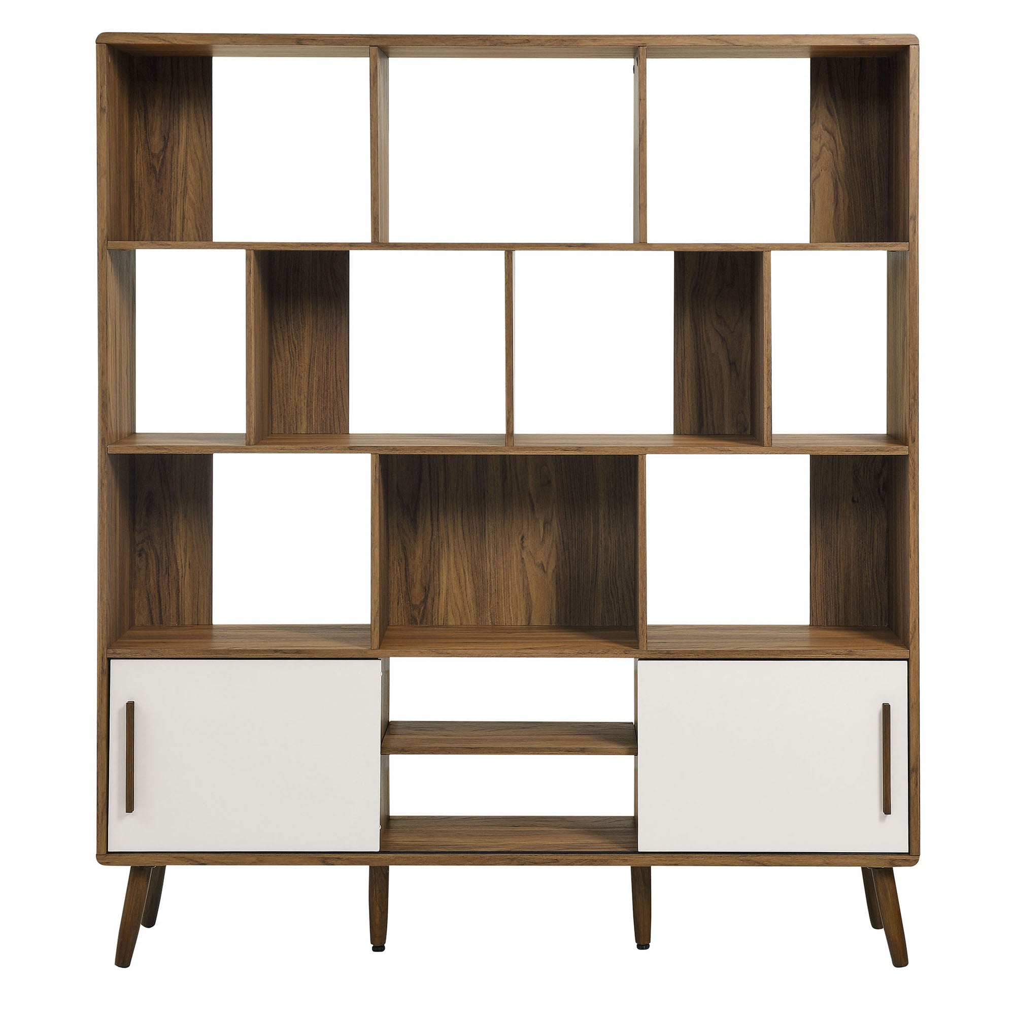 Transmit 59" Bookcase with Sliding Doors