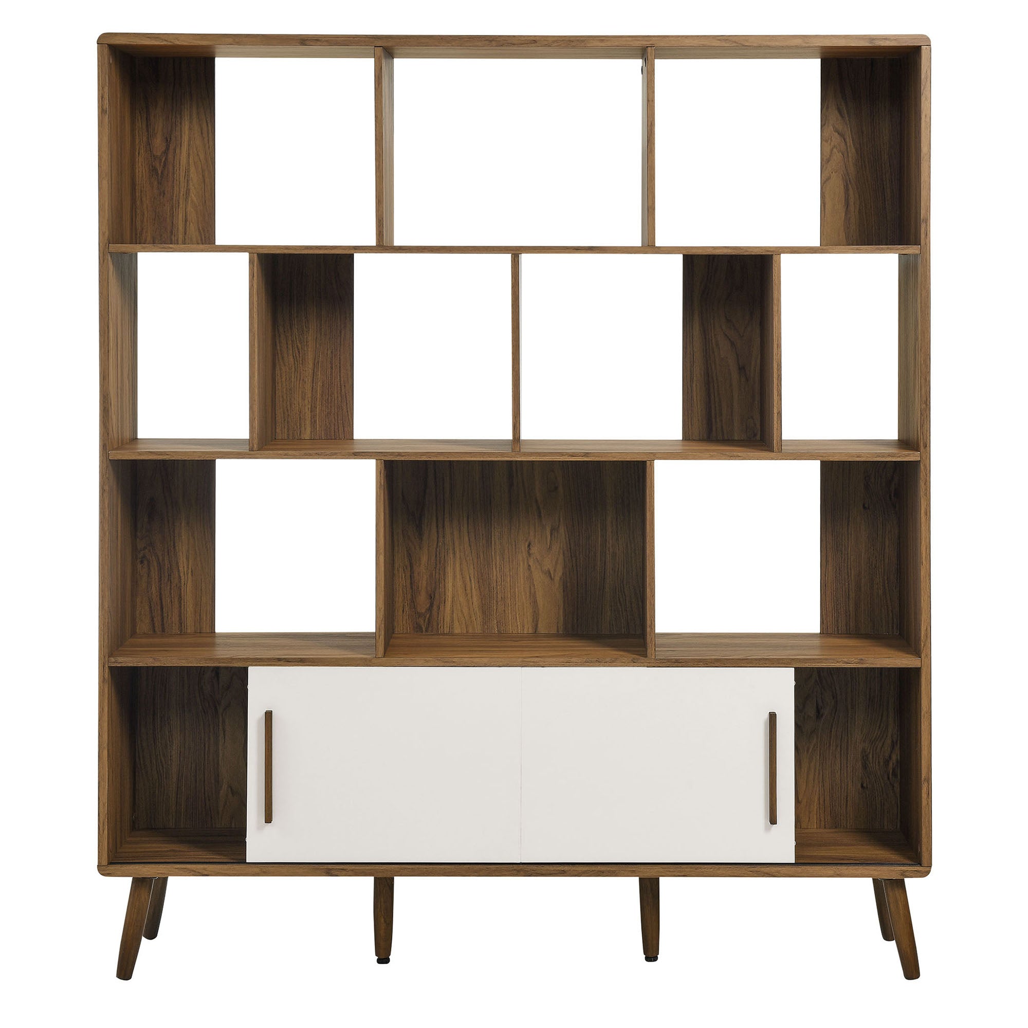 Transmit 59" Bookcase with Sliding Doors