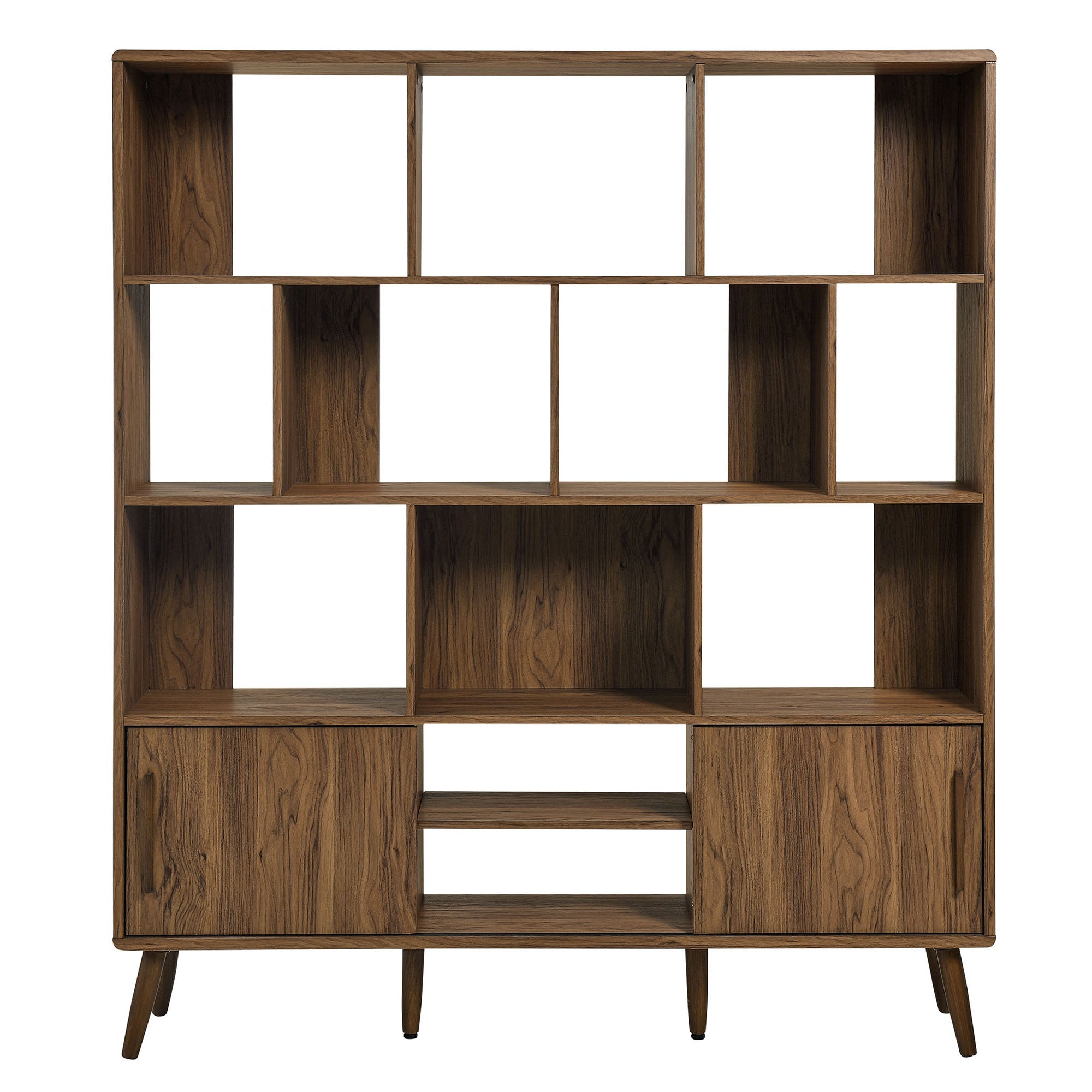 Transmit 59" Bookcase with Sliding Doors