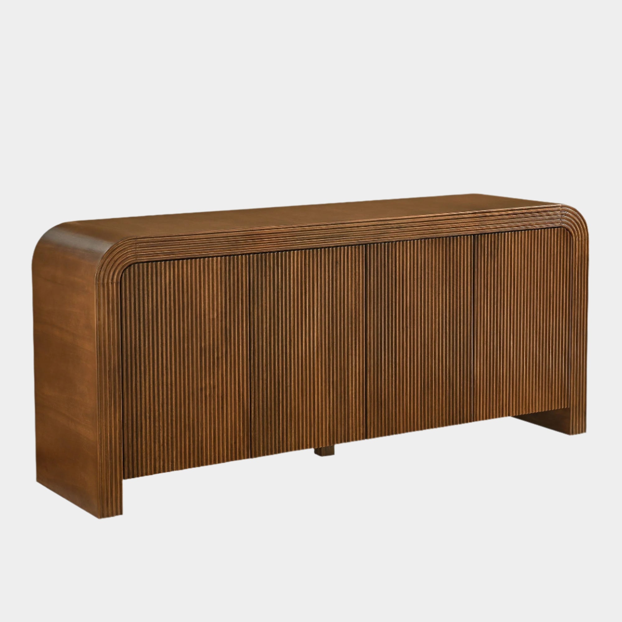 Waterflute 70" Fluted Sideboard Cabinet