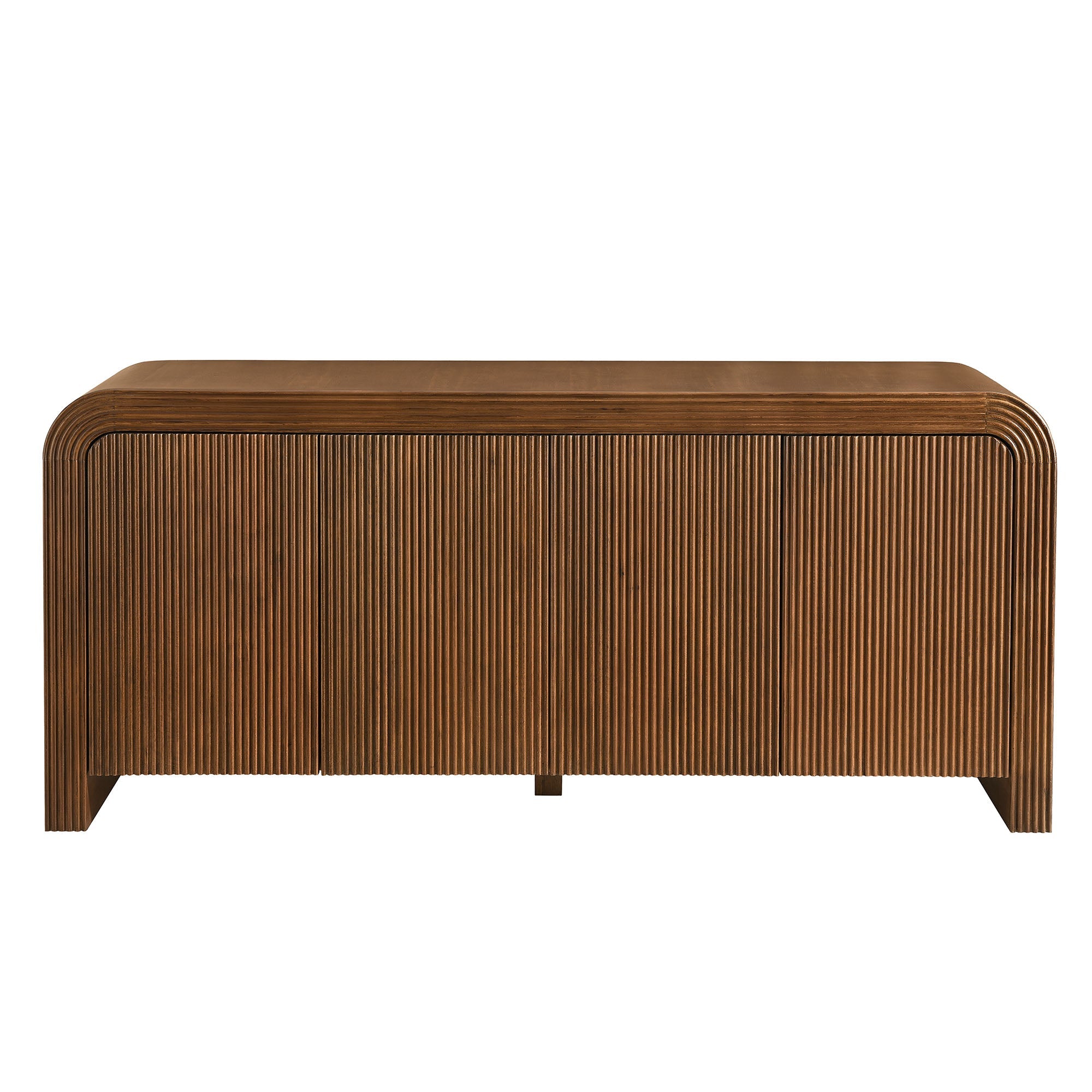 Waterflute 70" Fluted Sideboard Cabinet