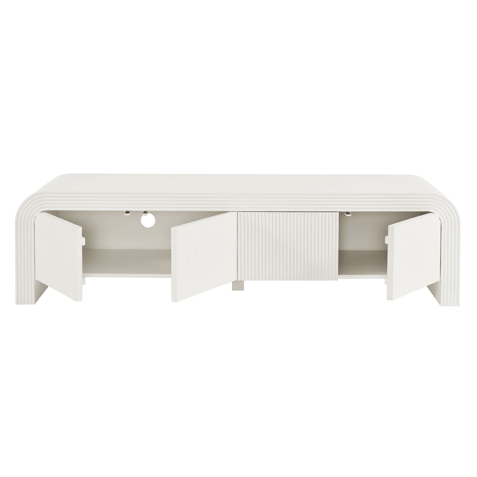 Waterflute 68" Fluted TV Stand