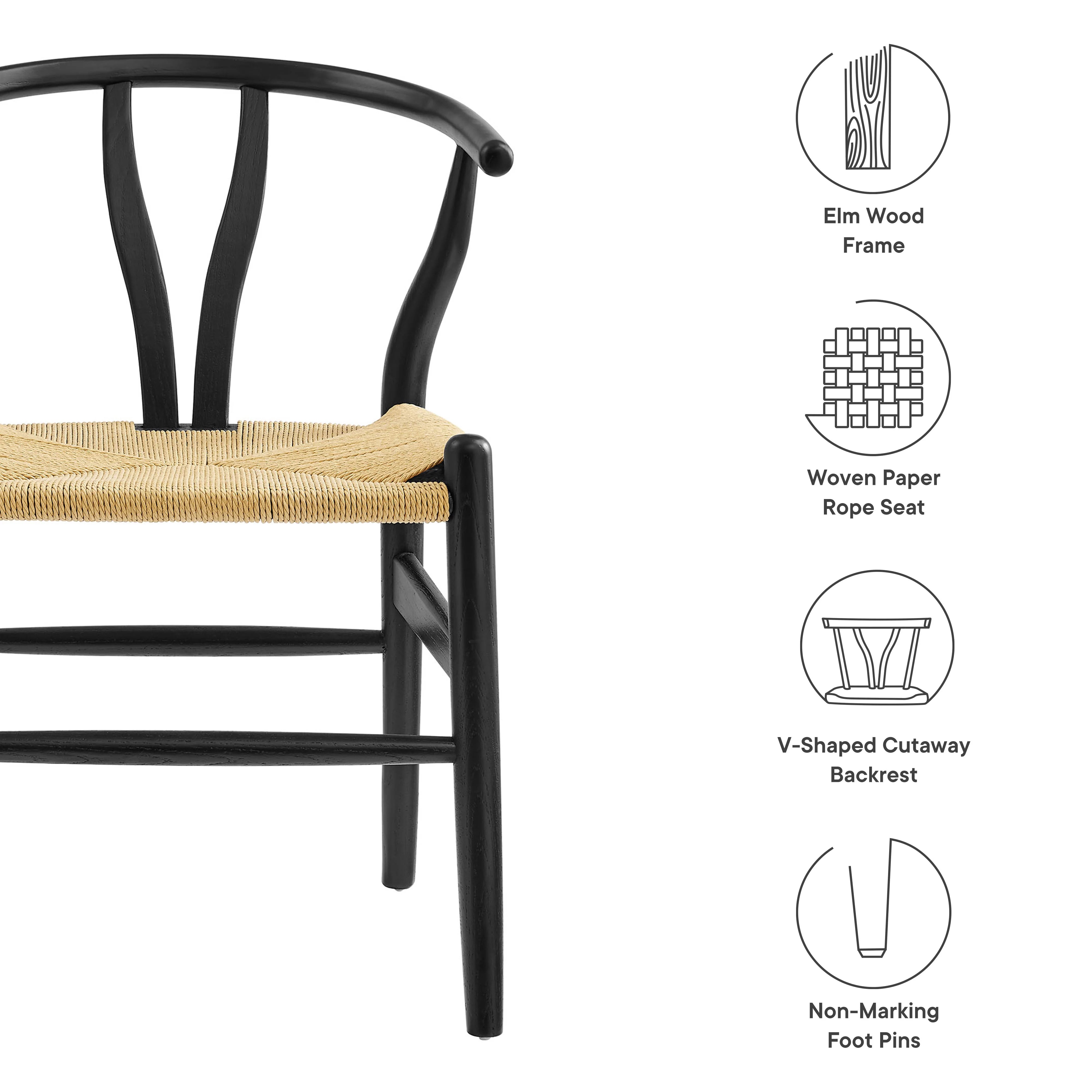 Amish Wood Dining Chair