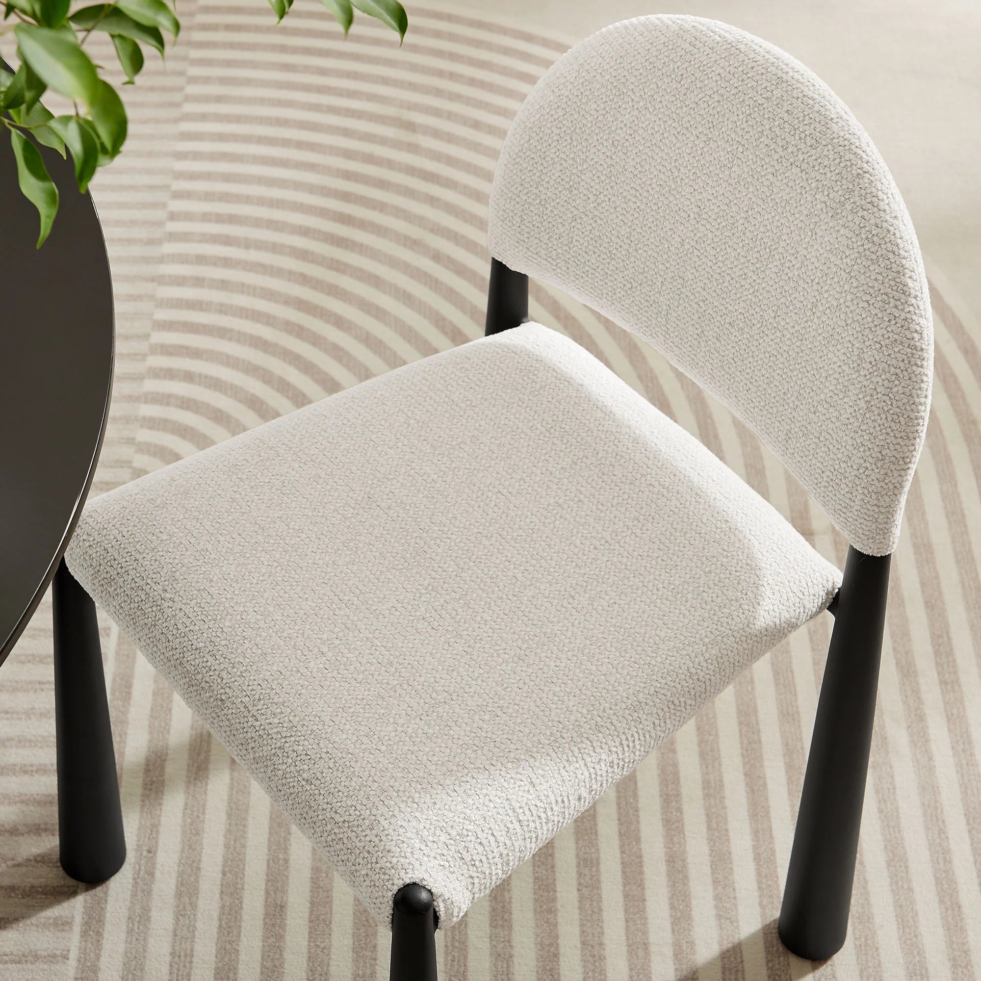 Hayley Upholstered Fabric Dining Side Chair