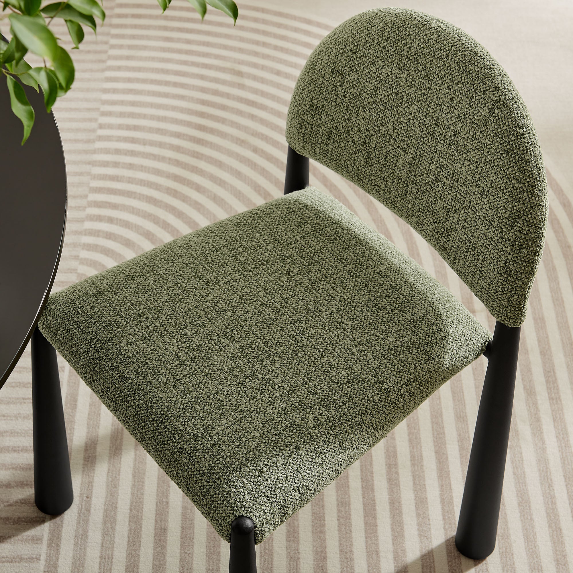 Hayley Upholstered Fabric Dining Side Chair