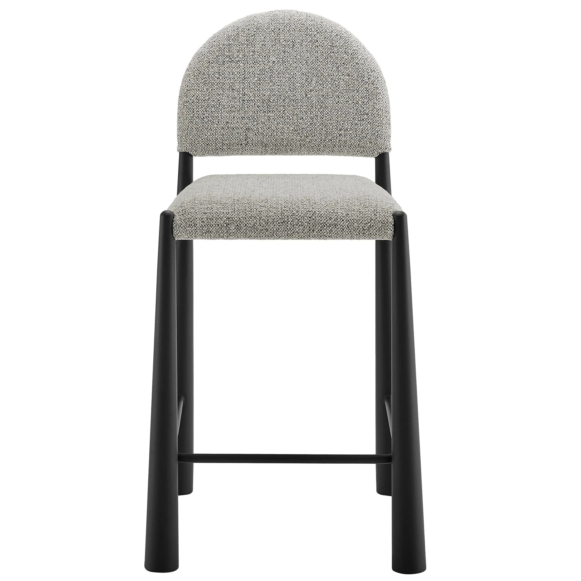 Hayley Upholstered Fabric Counter Stool