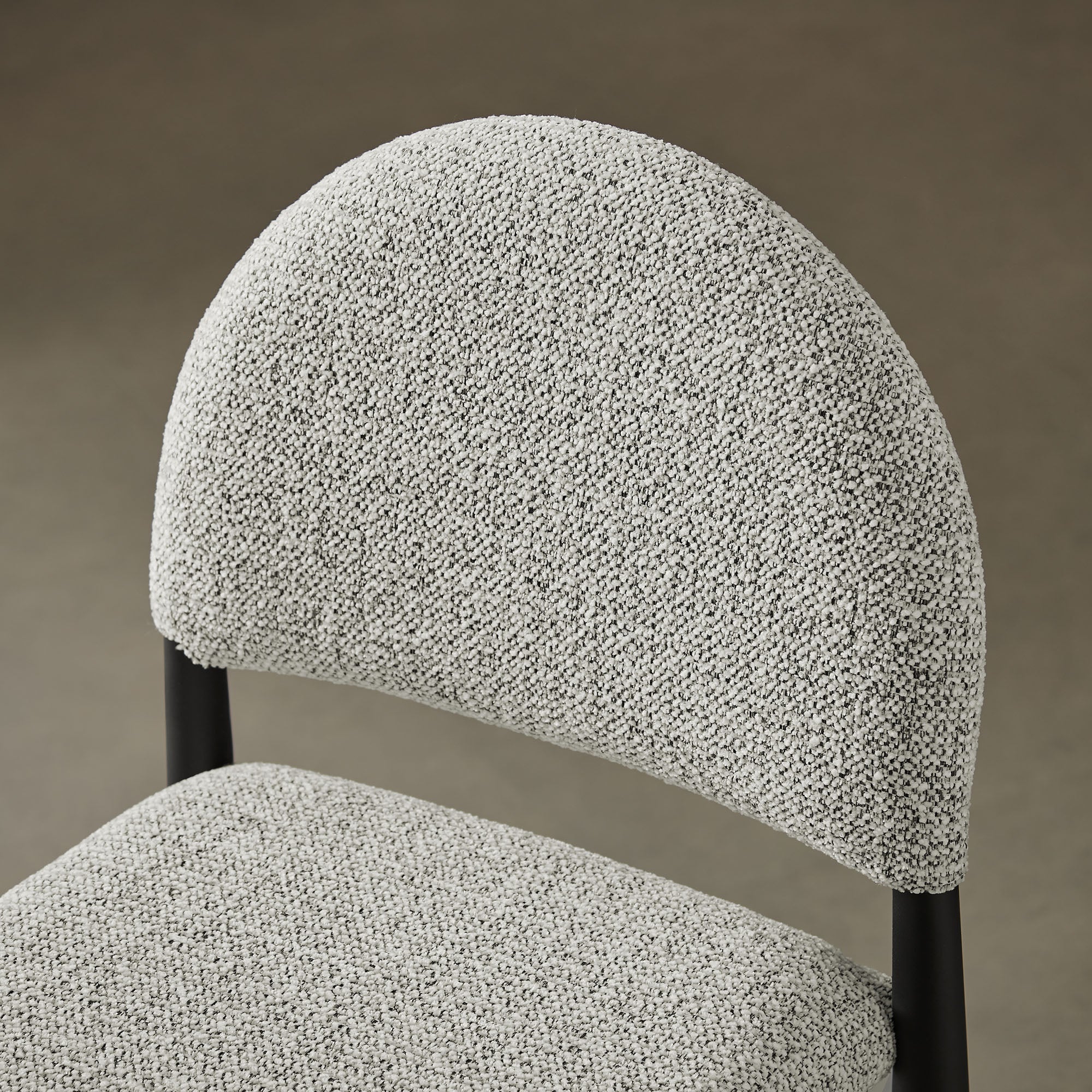 Hayley Upholstered Fabric Counter Stool