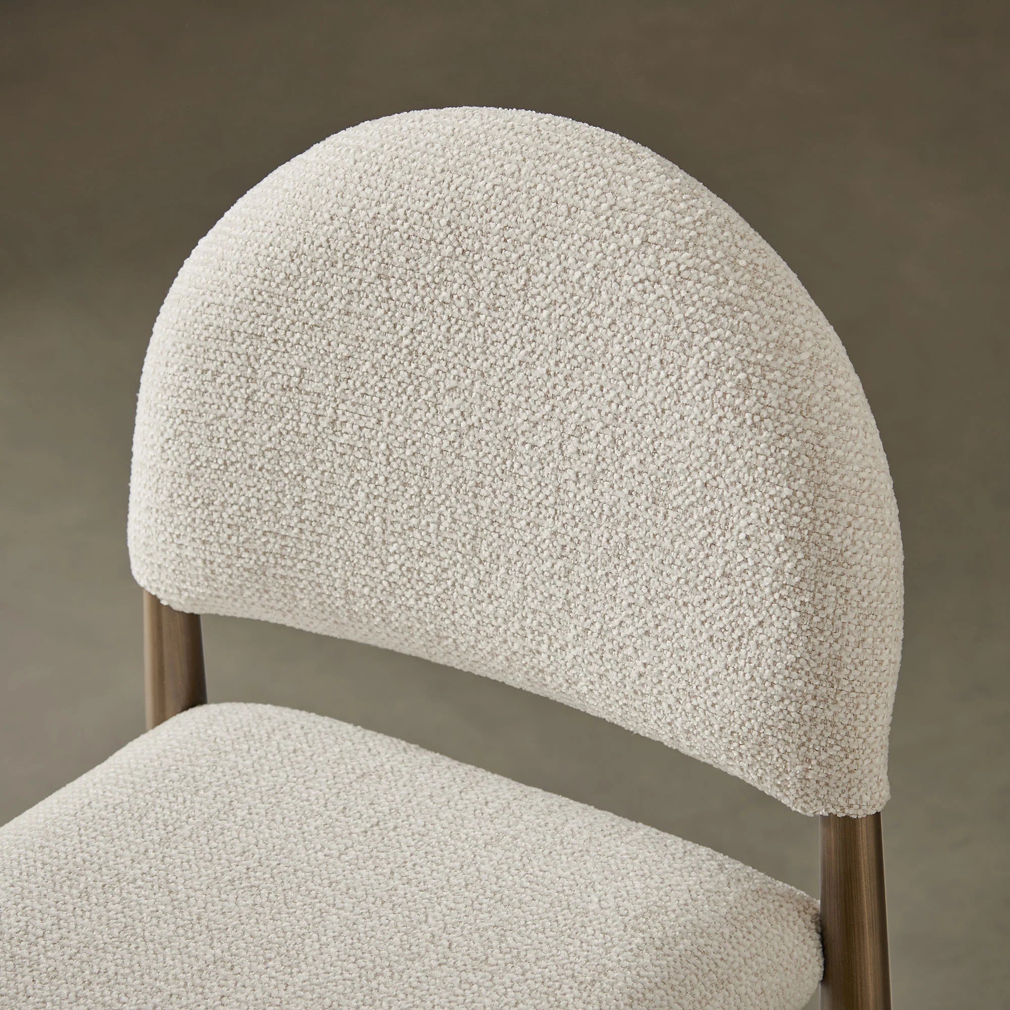 Hayley Upholstered Fabric Counter Stool