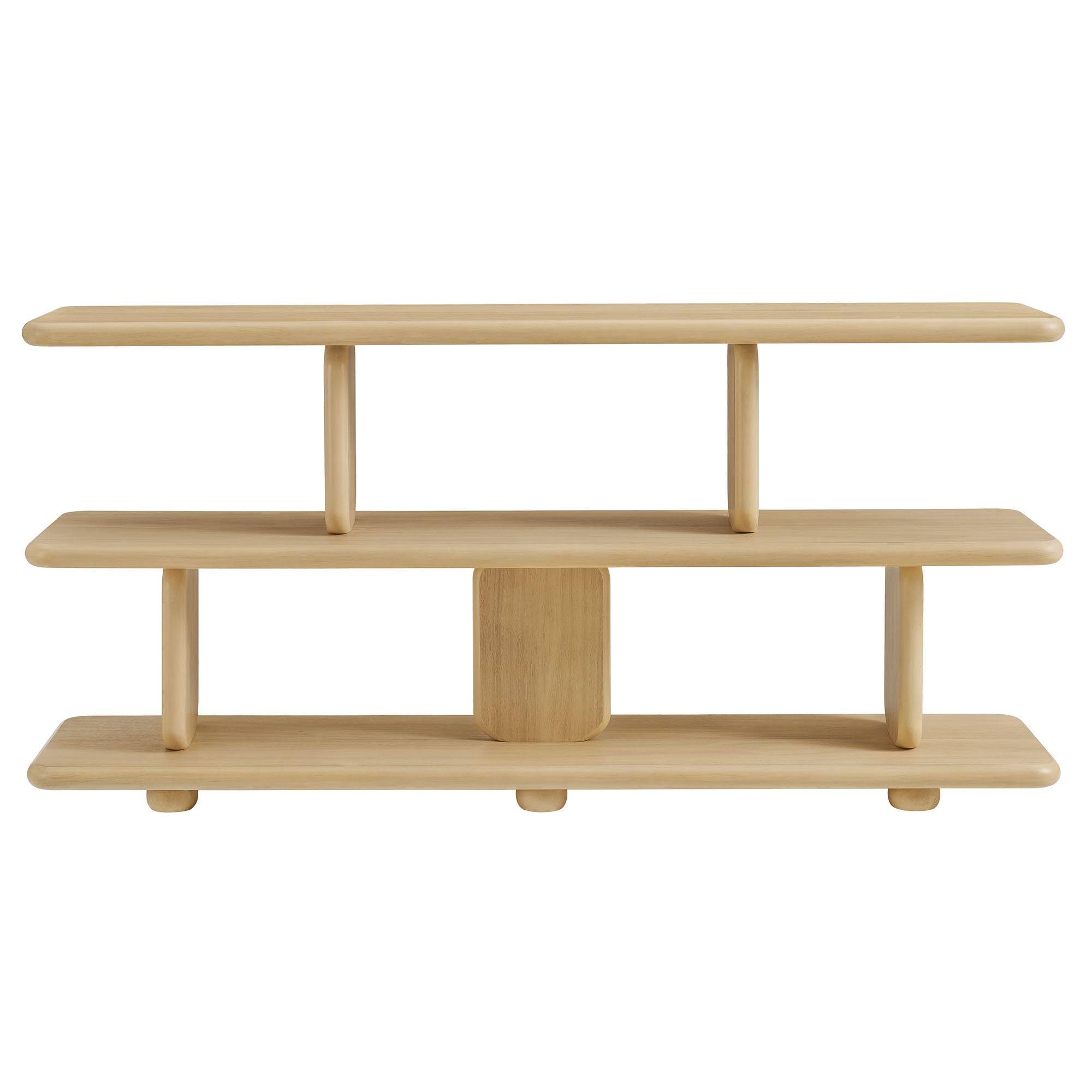 Lyle Sculptural 2-Tier Bookshelf