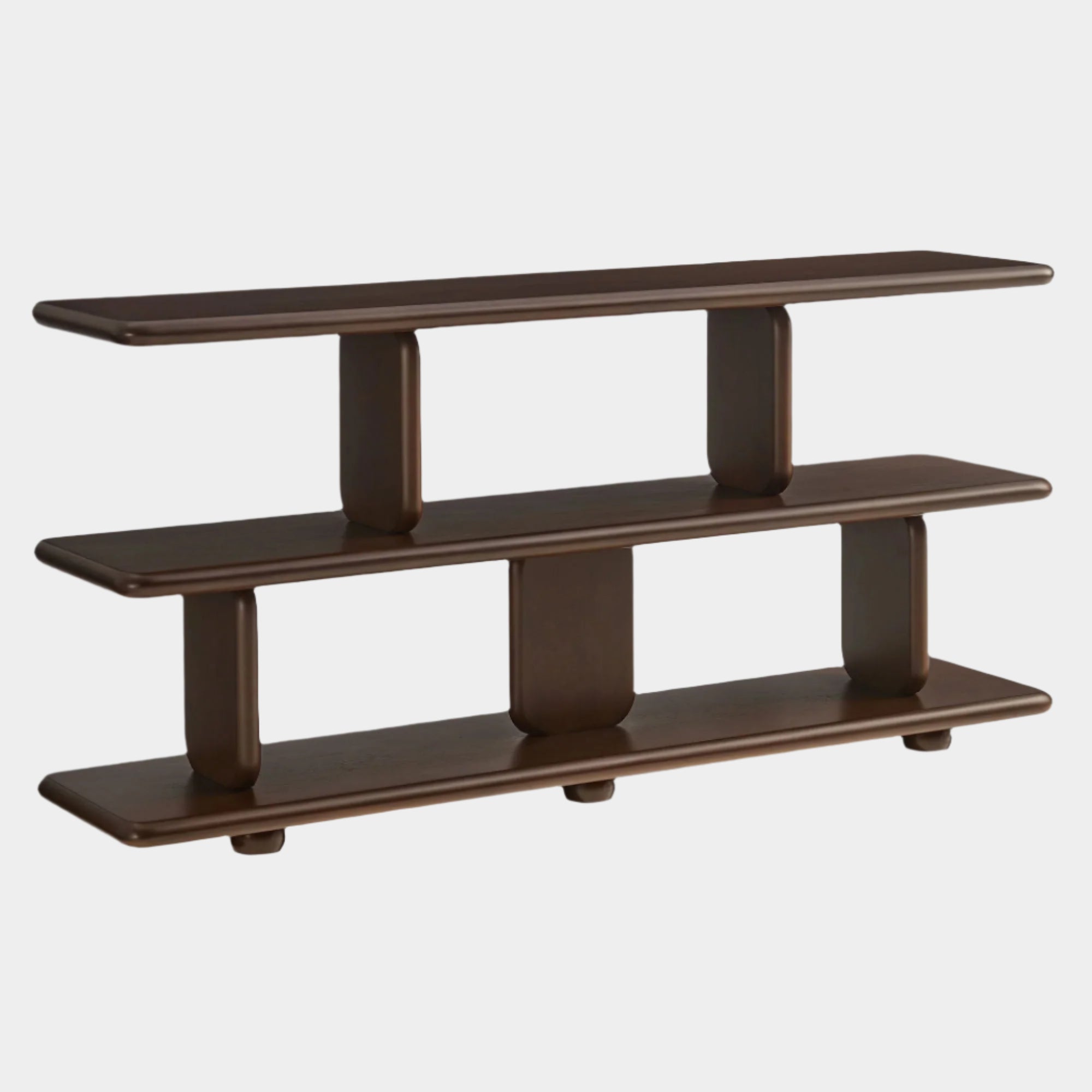 Lyle Sculptural 2-Tier Bookshelf