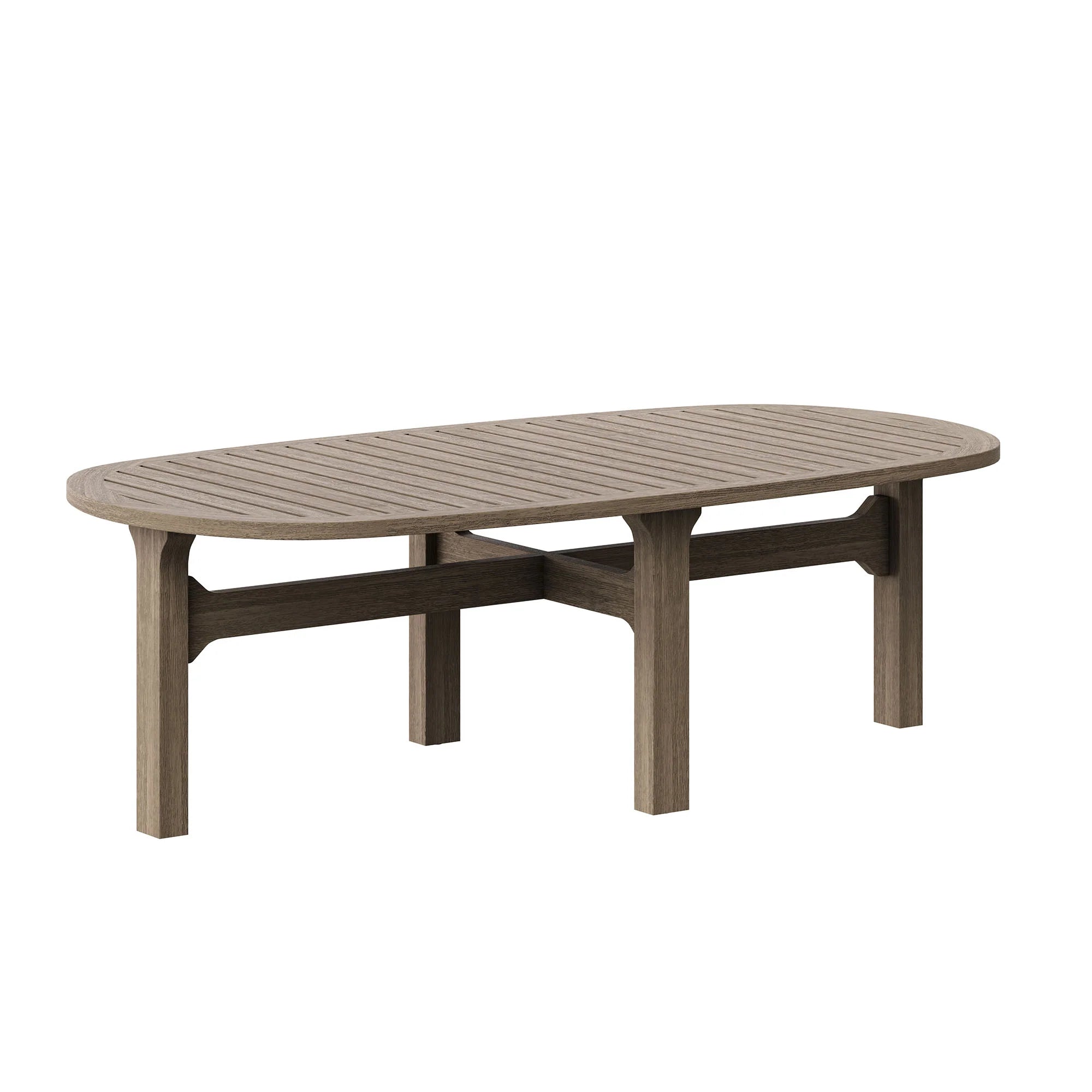 Saratoga 4-Piece Outdoor Teak Wood Furniture Set