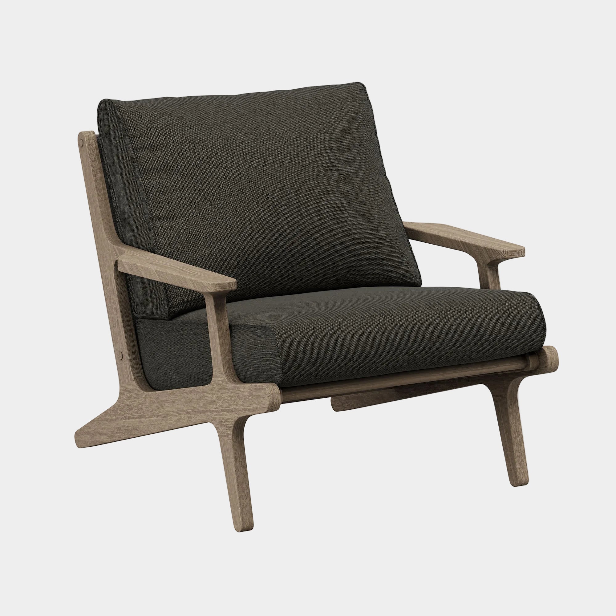 Saratoga Outdoor Patio Teak Wood Armchair