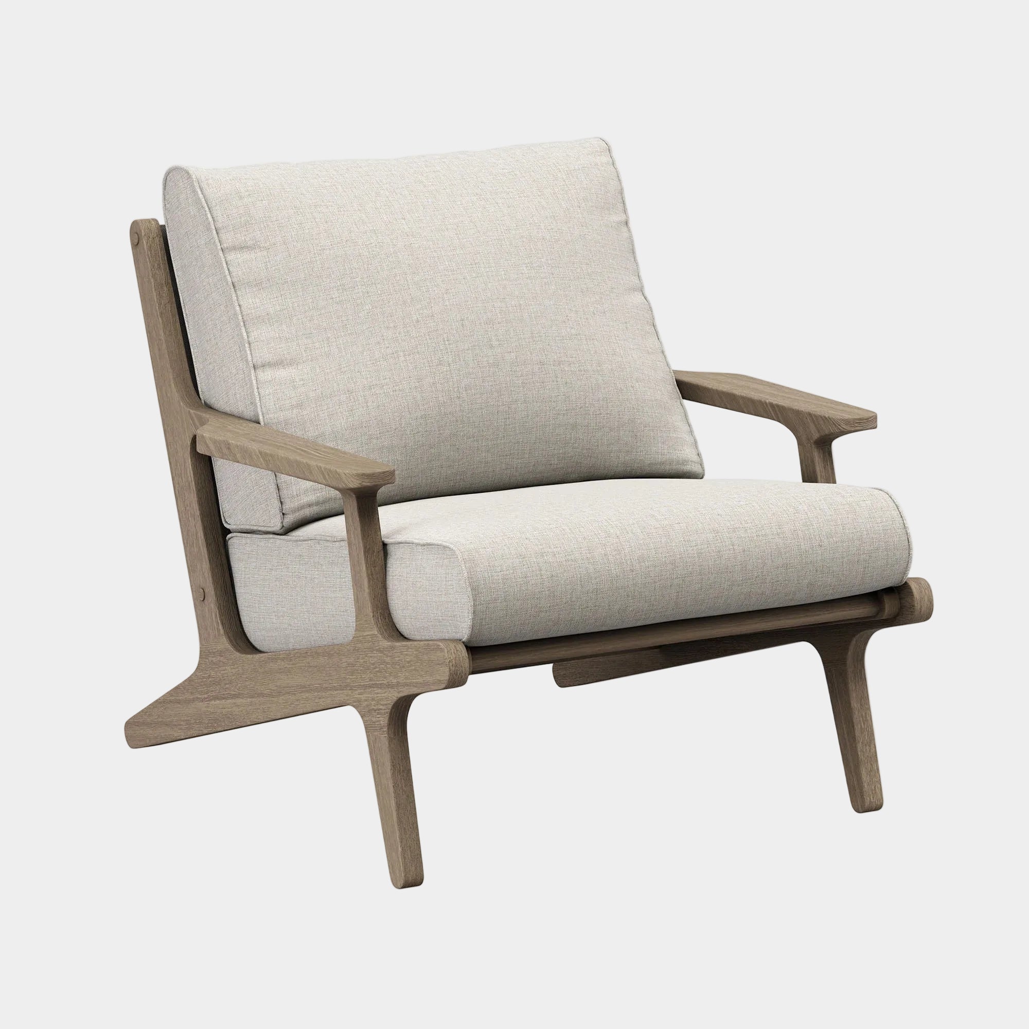 Saratoga Outdoor Patio Teak Wood Armchair