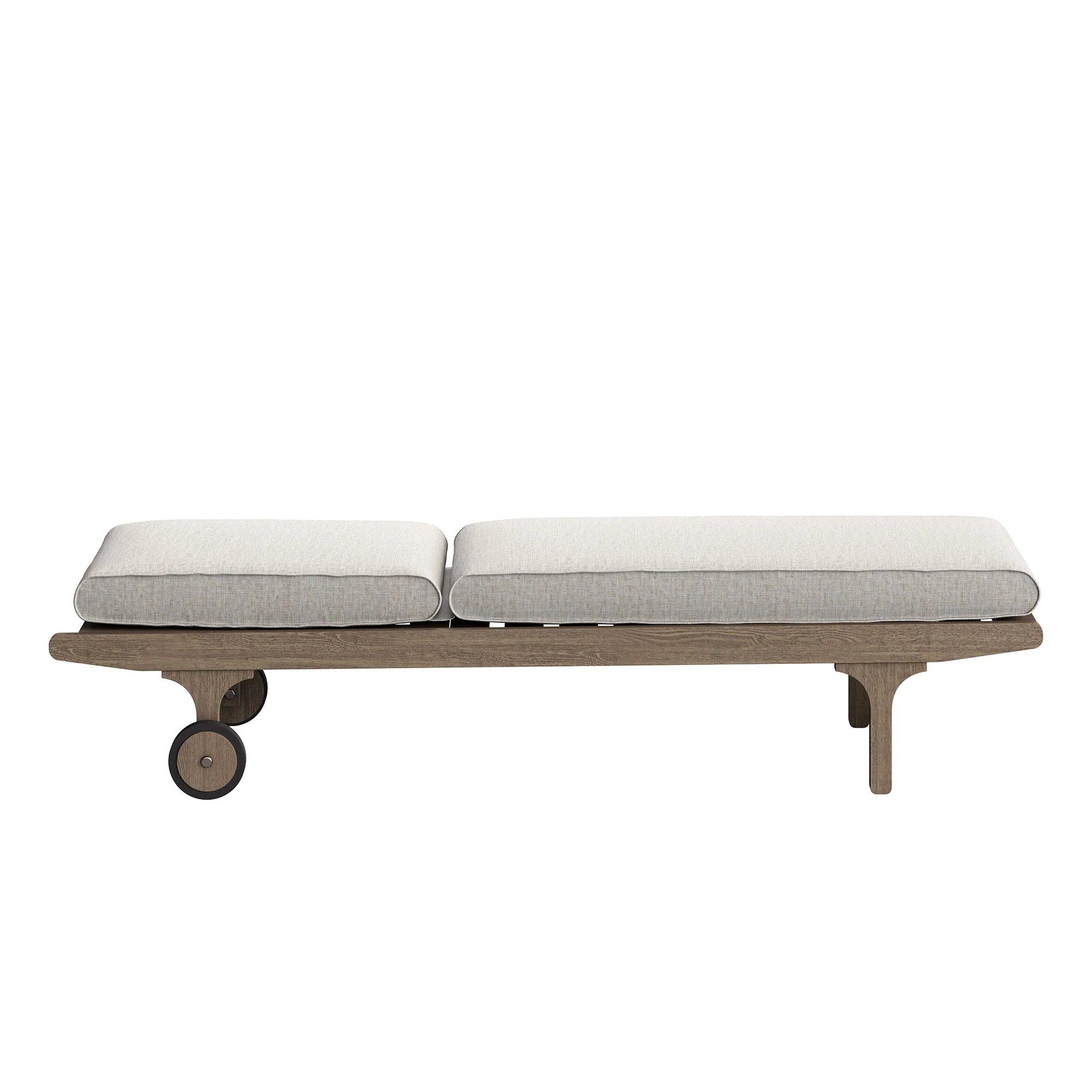 Saratoga Outdoor Teak Chaise Lounge Chair