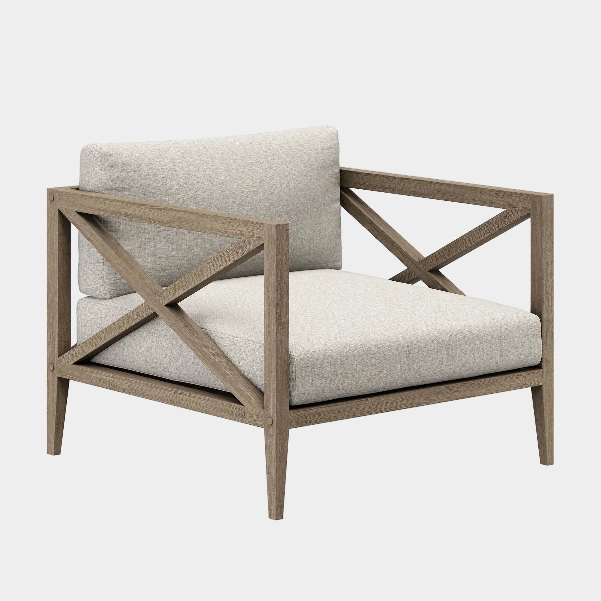 Northlake Outdoor Patio Teak Armchair