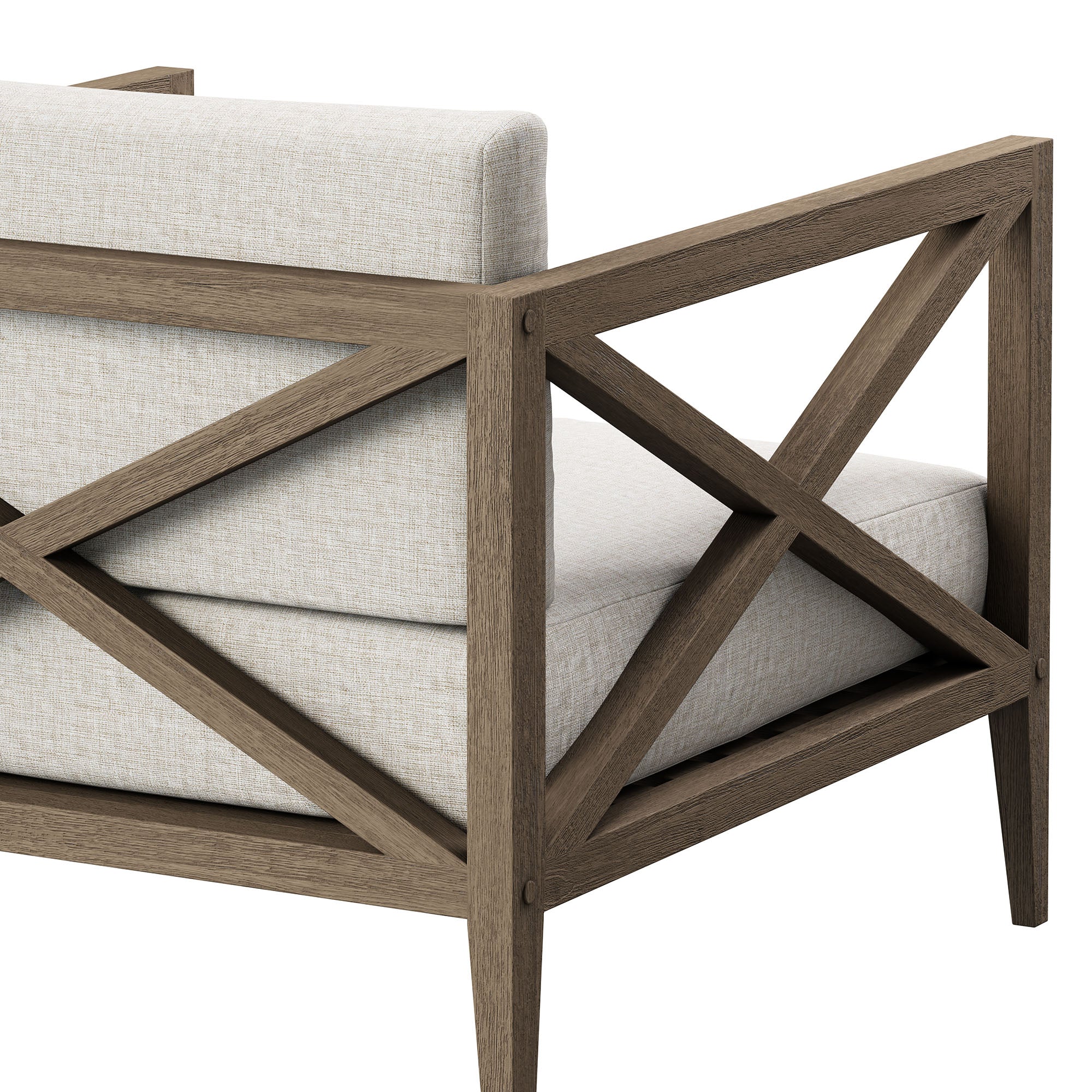 Northlake Outdoor Patio Teak Armchair