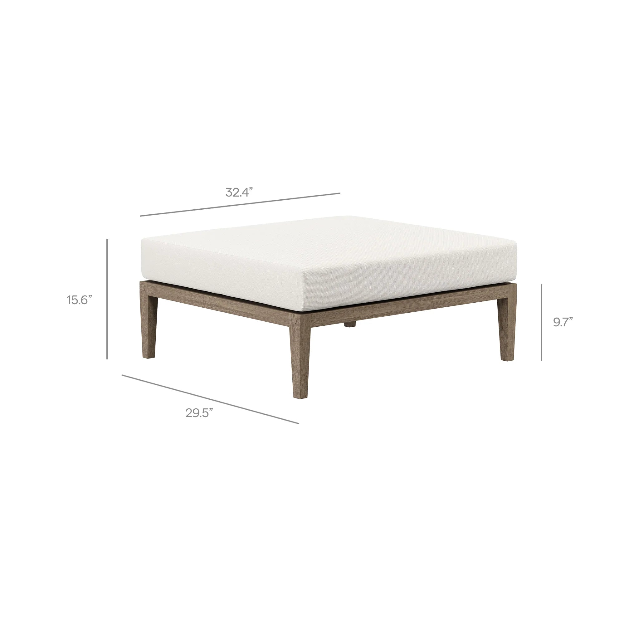Northlake 5-Piece Outdoor Teak Wood Furniture Set
