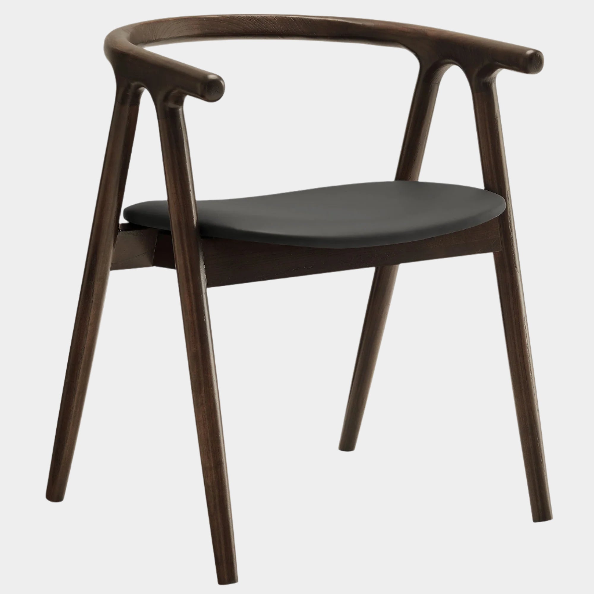 Henry Vegan Leather and Wood Dining Chair