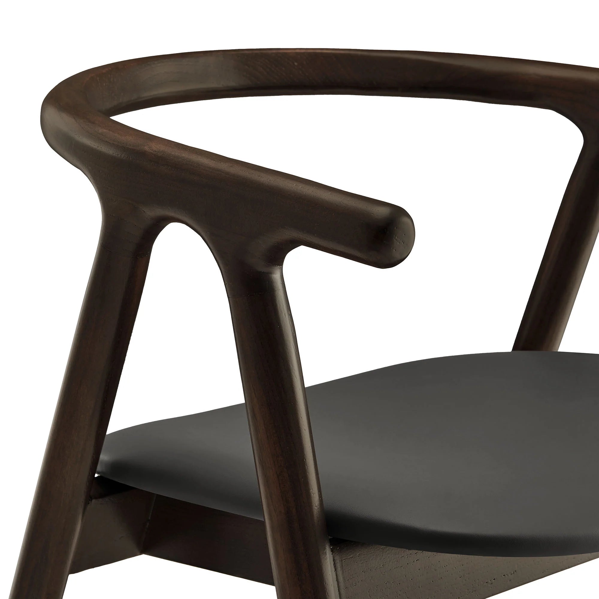 Henry Vegan Leather and Wood Dining Chair