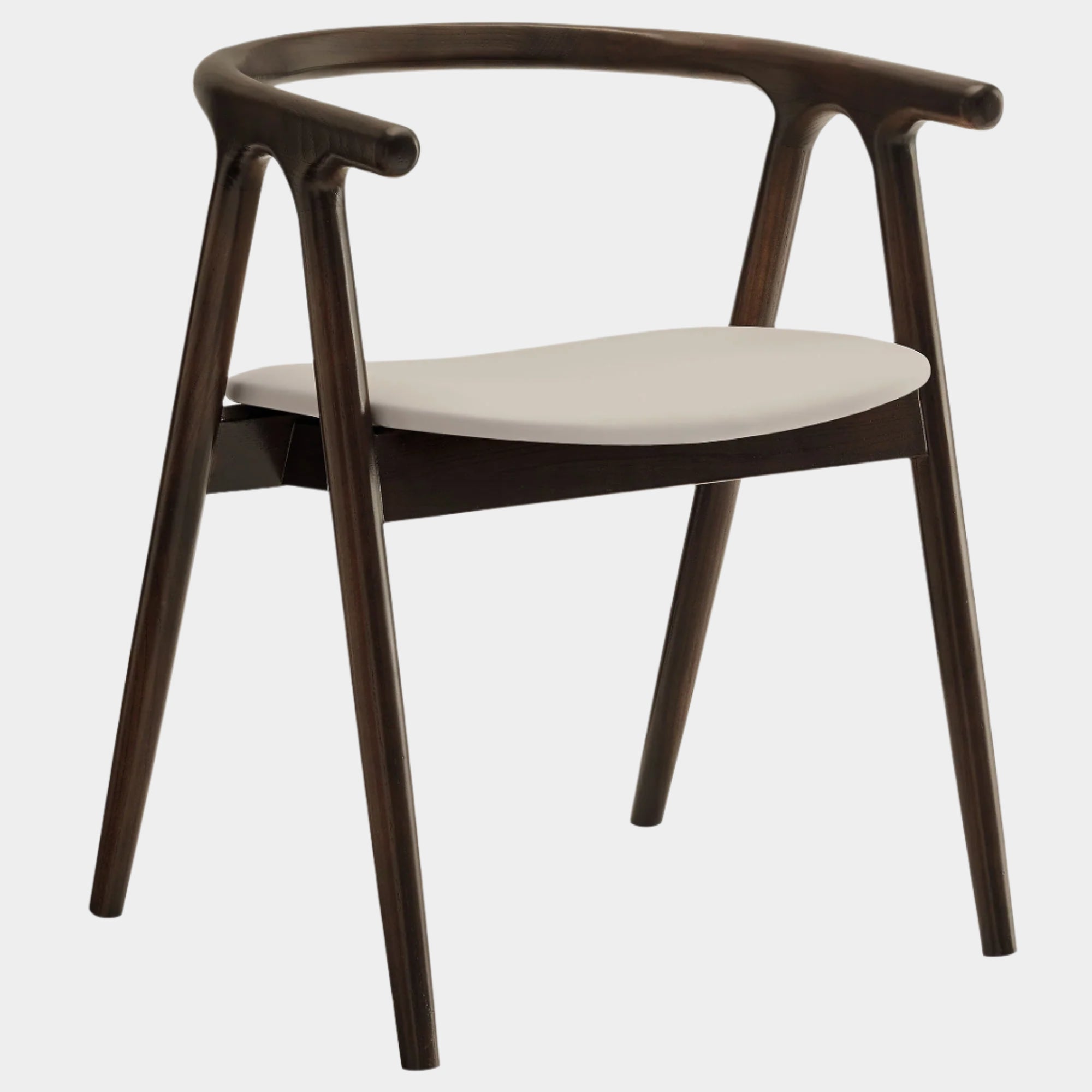 Henry Vegan Leather and Wood Dining Chair