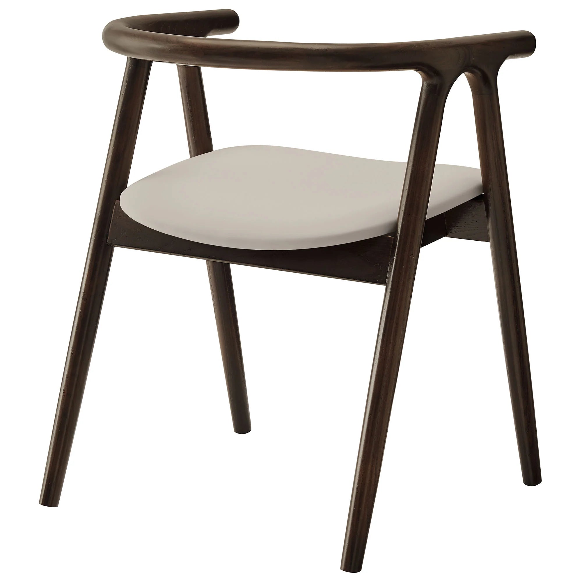 Henry Vegan Leather and Wood Dining Chair