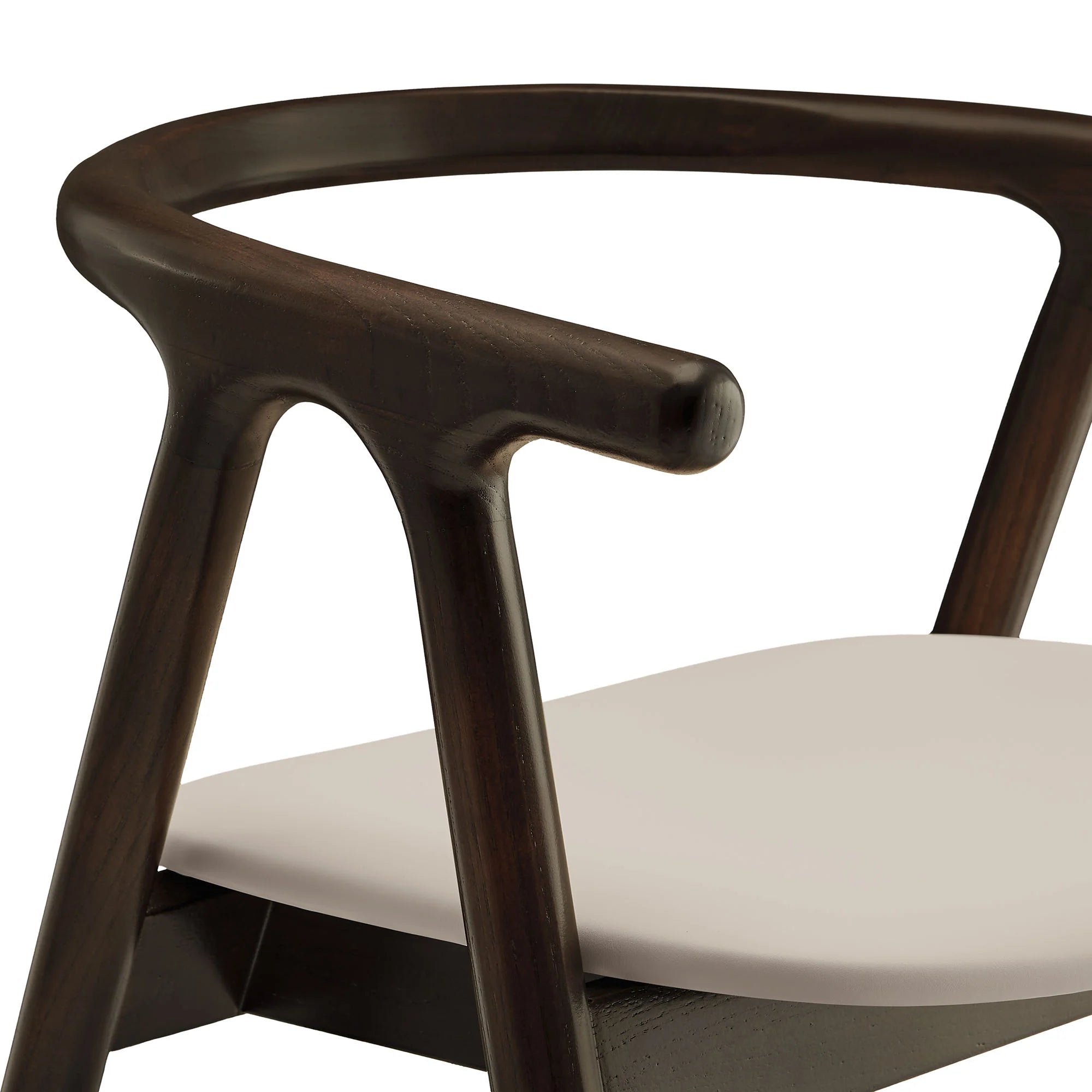 Henry Vegan Leather and Wood Dining Chair