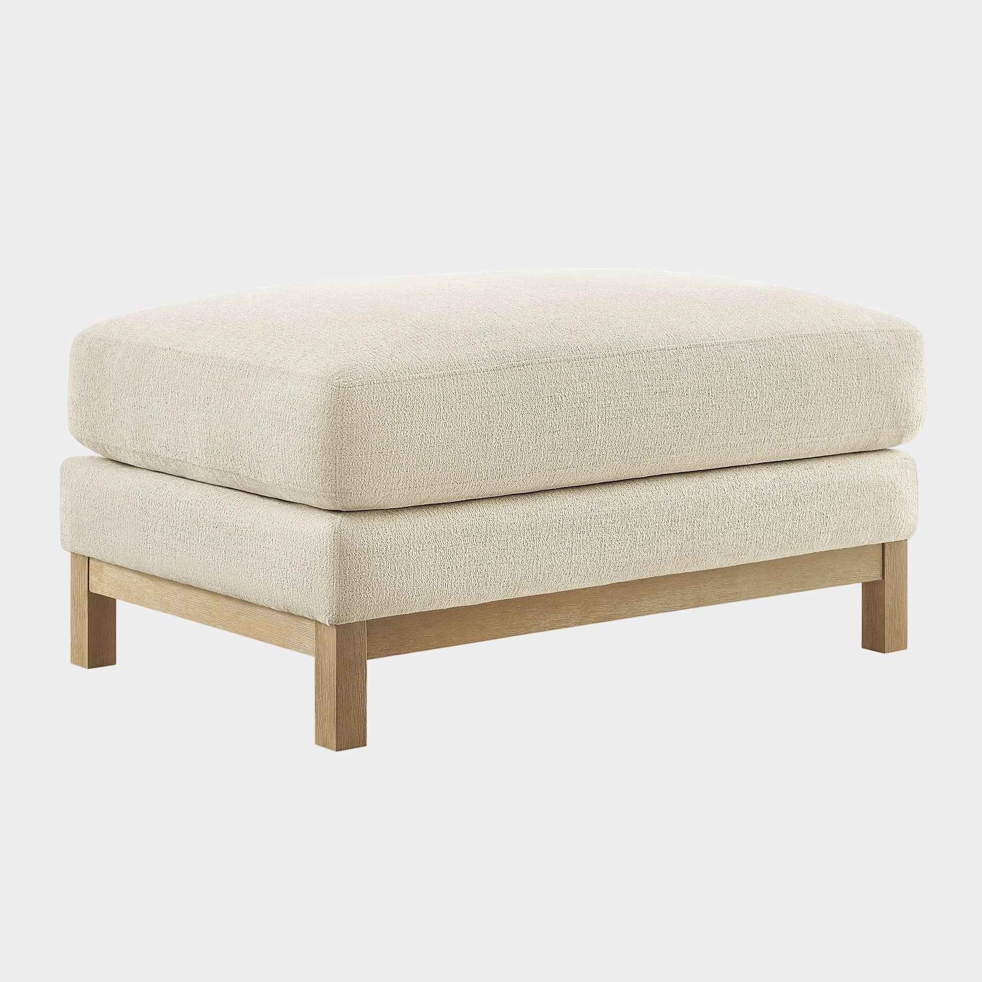 Roscoe Fabric Ottoman