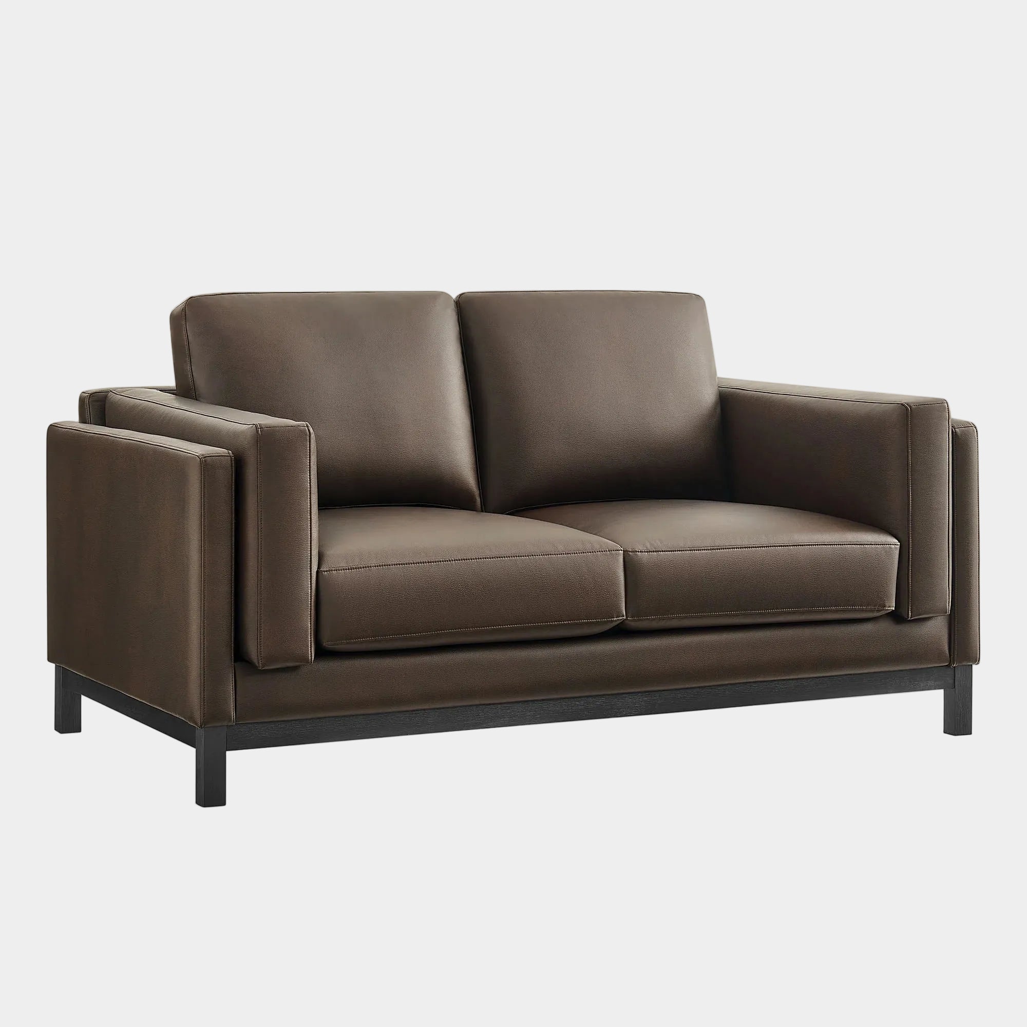 Roscoe 63 inch Vegan Leather Loveseat