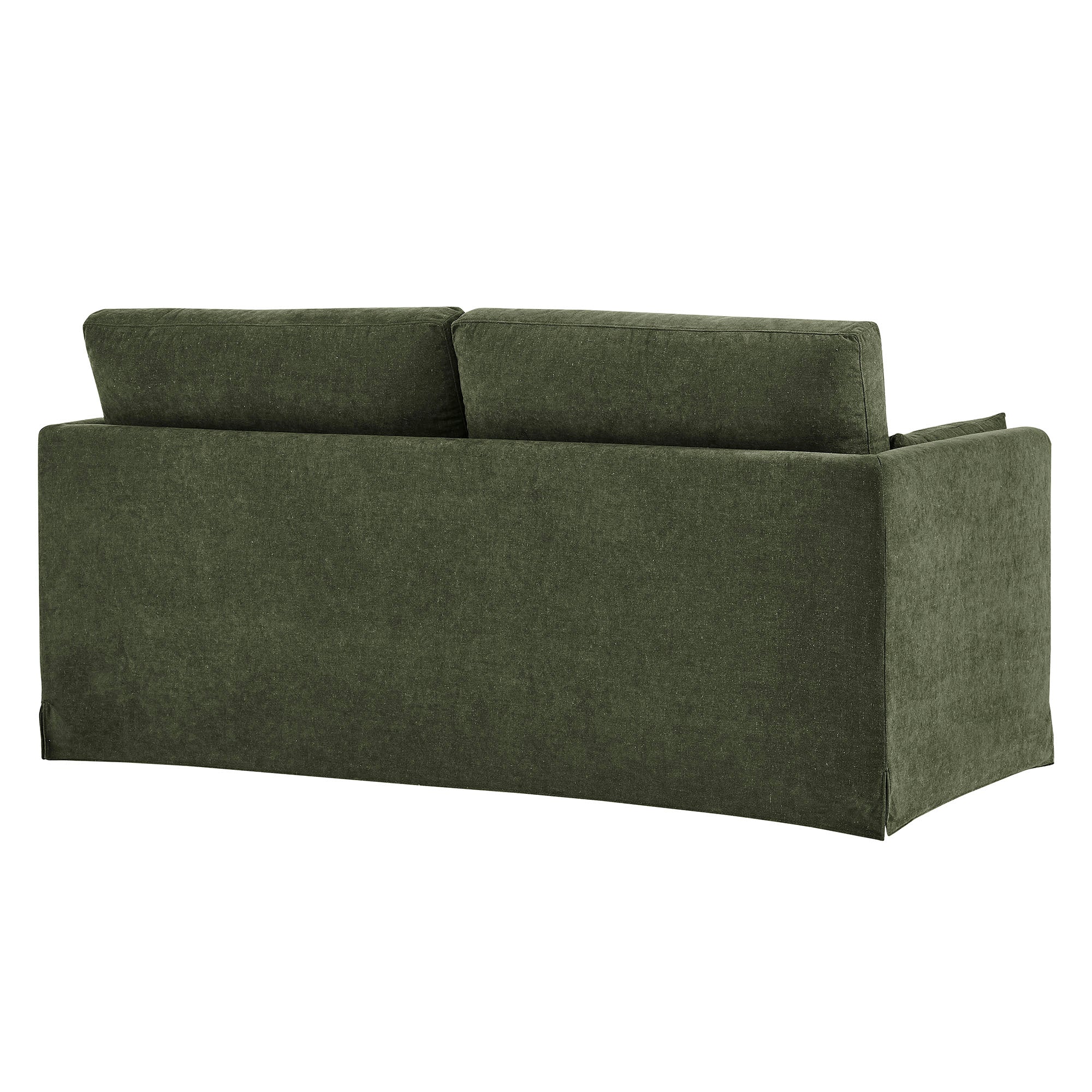 Wellfleet Slipcovered Linen-Blend Loveseat