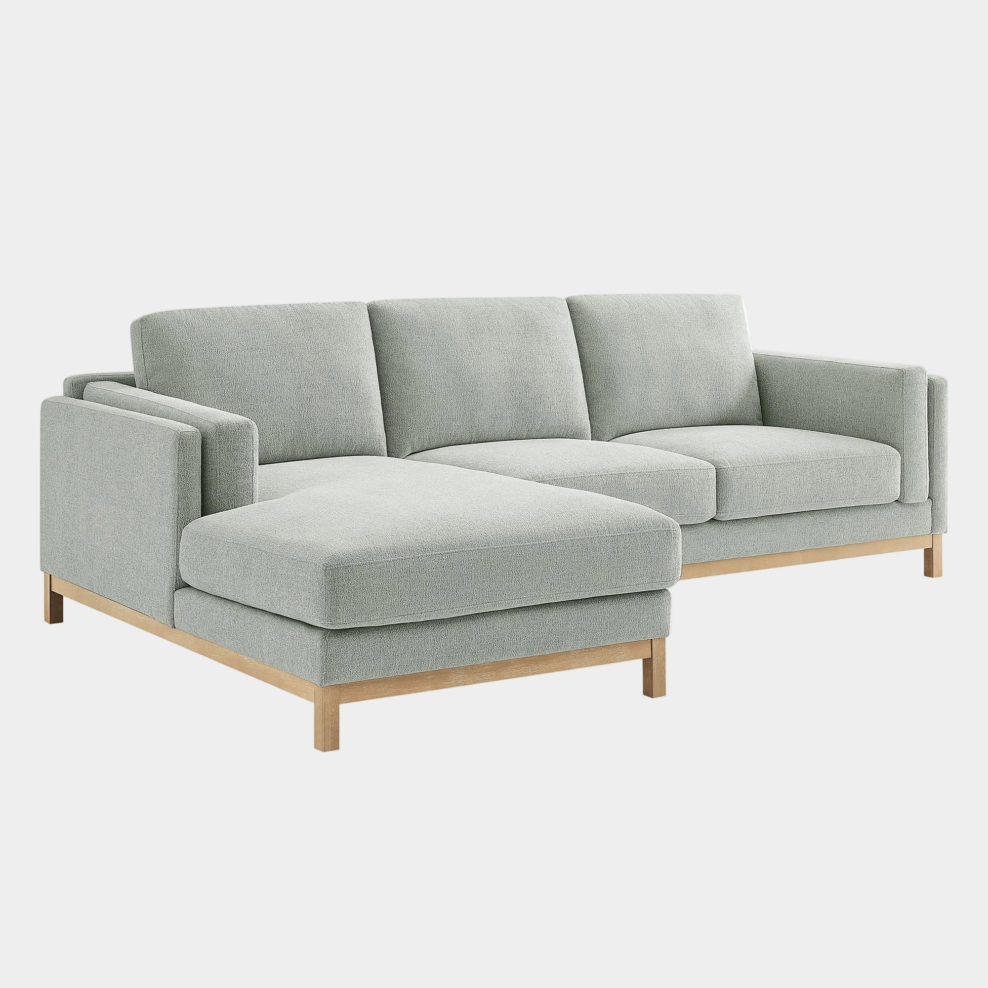 Roscoe Left-Facing Fabric Sectional Sofa