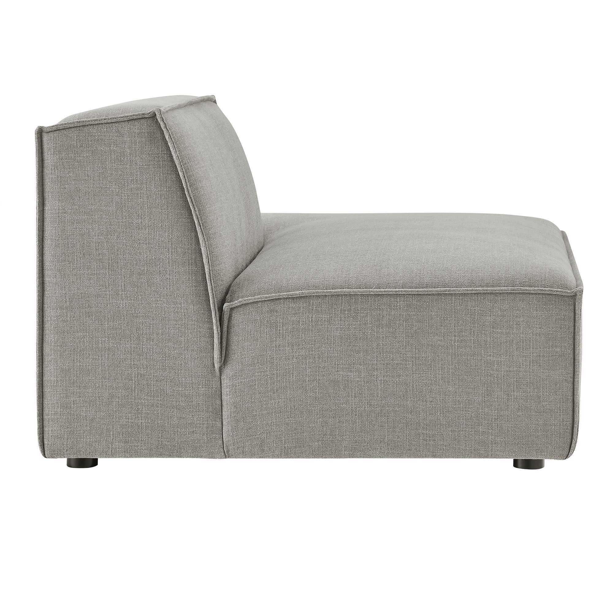Restore Performance Fabric Upholstered Right-Facing Armless Modular Chaise